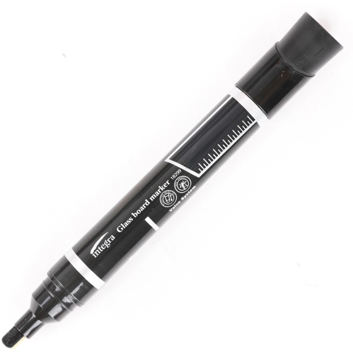 Integra Dry-Erase Markers - Black - 12 / Box - Image 4