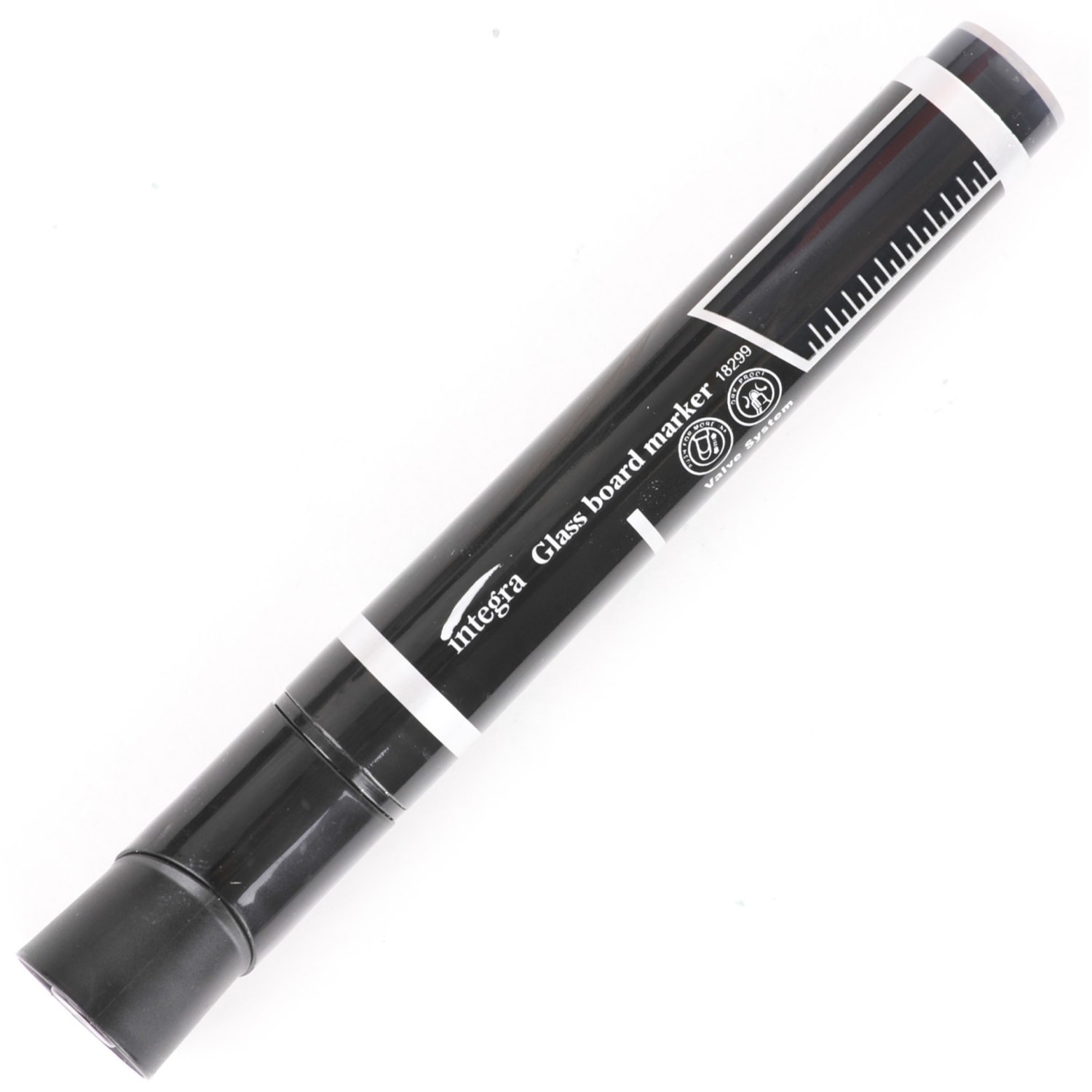 Integra Dry-Erase Markers - Black - 12 / Box - Image 5