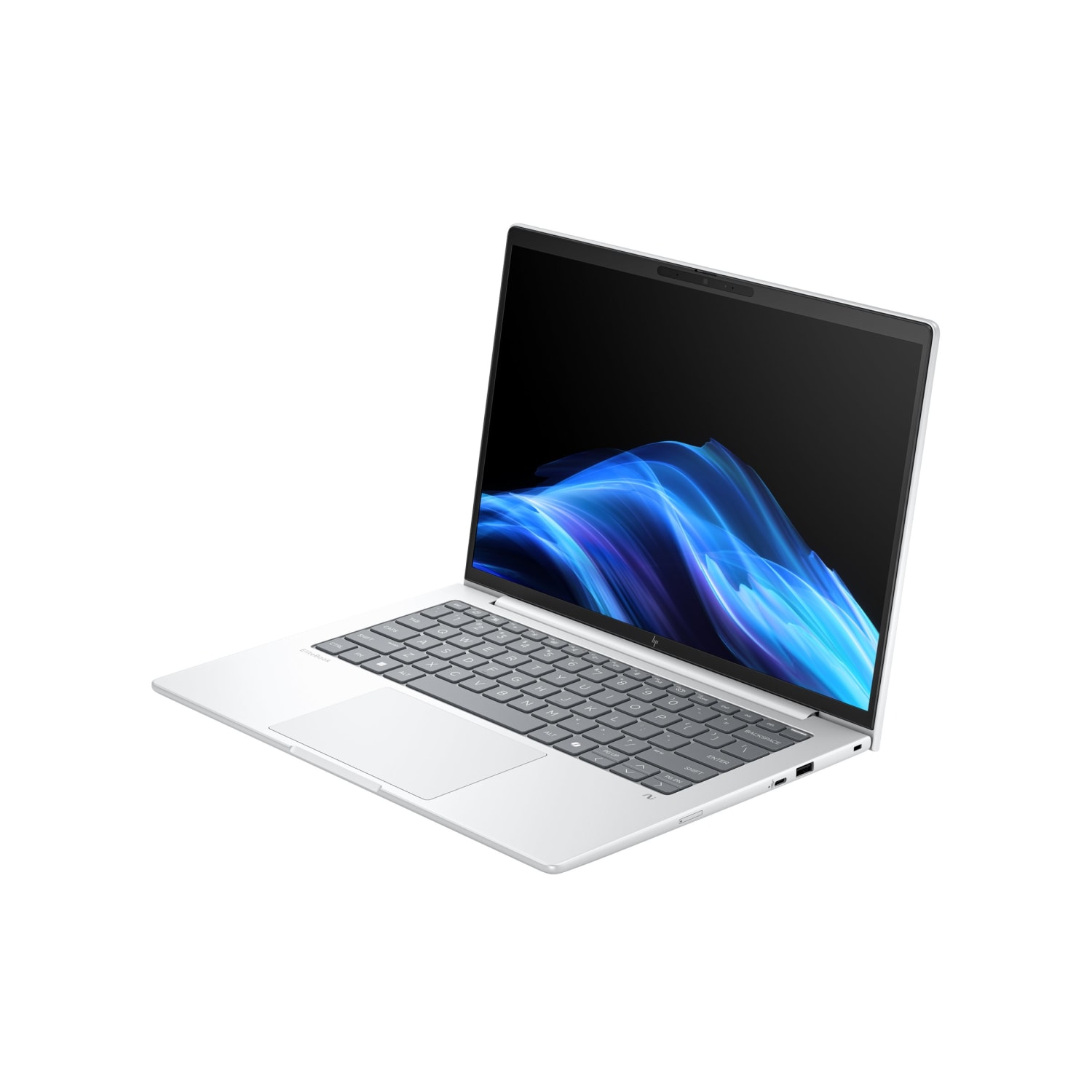 HP EliteBook 8 G1i 14in Notebook, 60 Hz, Intel Core Ultra 7 265U, vPro Technology, 32 GB, 1 TB SSD, Windows 11 Pro, Glacier Silver - Image 3