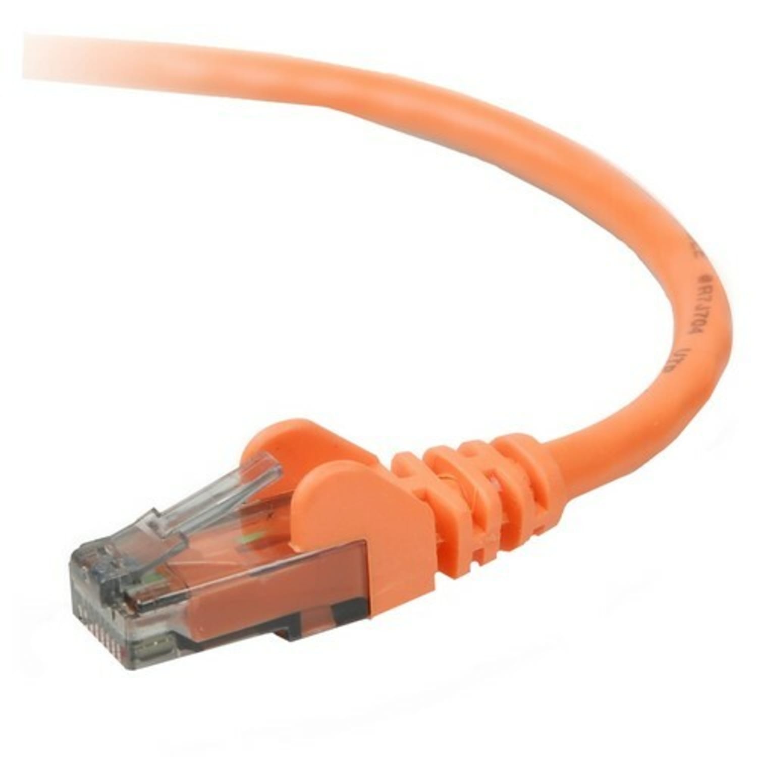 Belkin Cat.6 Patch Cable - RJ-45 Male - RJ-45 Male - 6ft - Orange