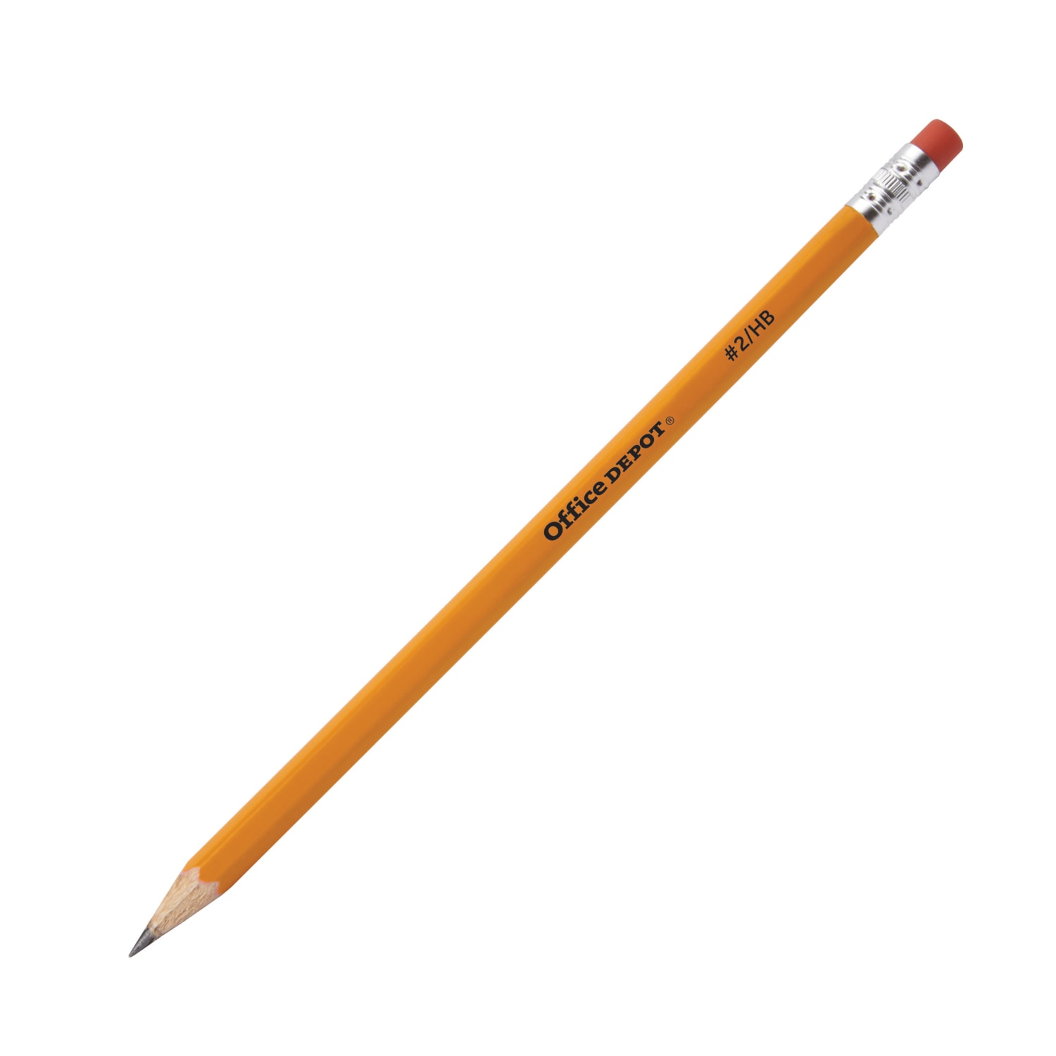 Office Depot Brand Wood Pencils, Unsharpened, #2 Medium Soft Lead, Pack Of 36 - Image 3