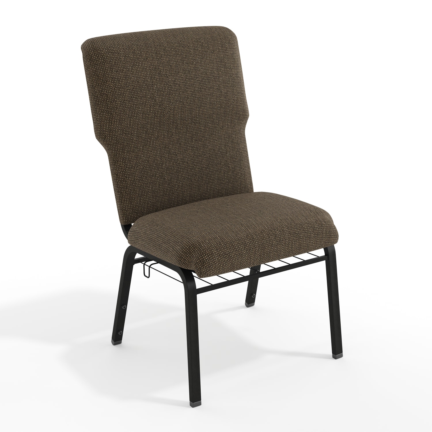 Flash Furniture Advantage Discount Church Chair, Jute/Black