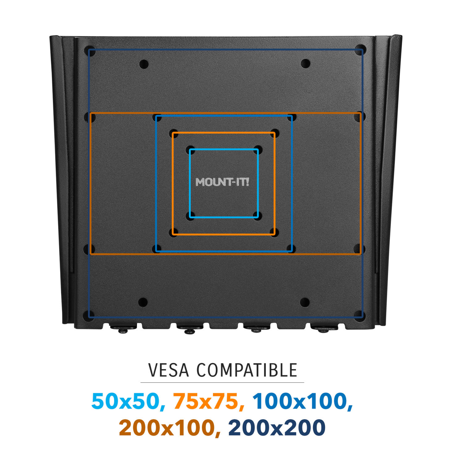 Mount-It! MI-306 Low-Profile Fixed TV Mount, Black - Image 5
