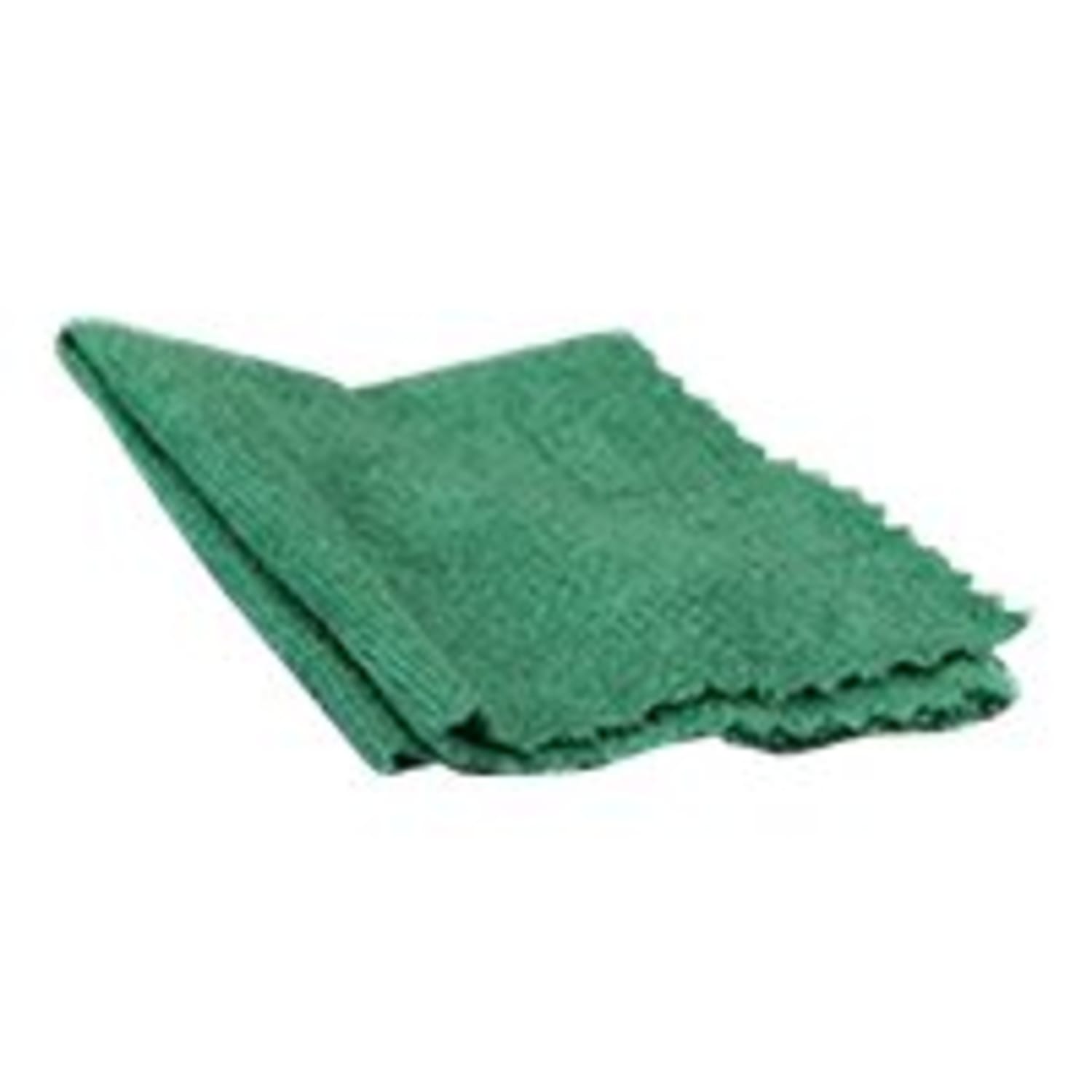 Hospeco SmartRags Disposable Microfiber Towels, 18 Gram, 180 GSM, 12in x 12in, Green, 50 Towels Per Box, Case Of 8 Boxes - Image 4
