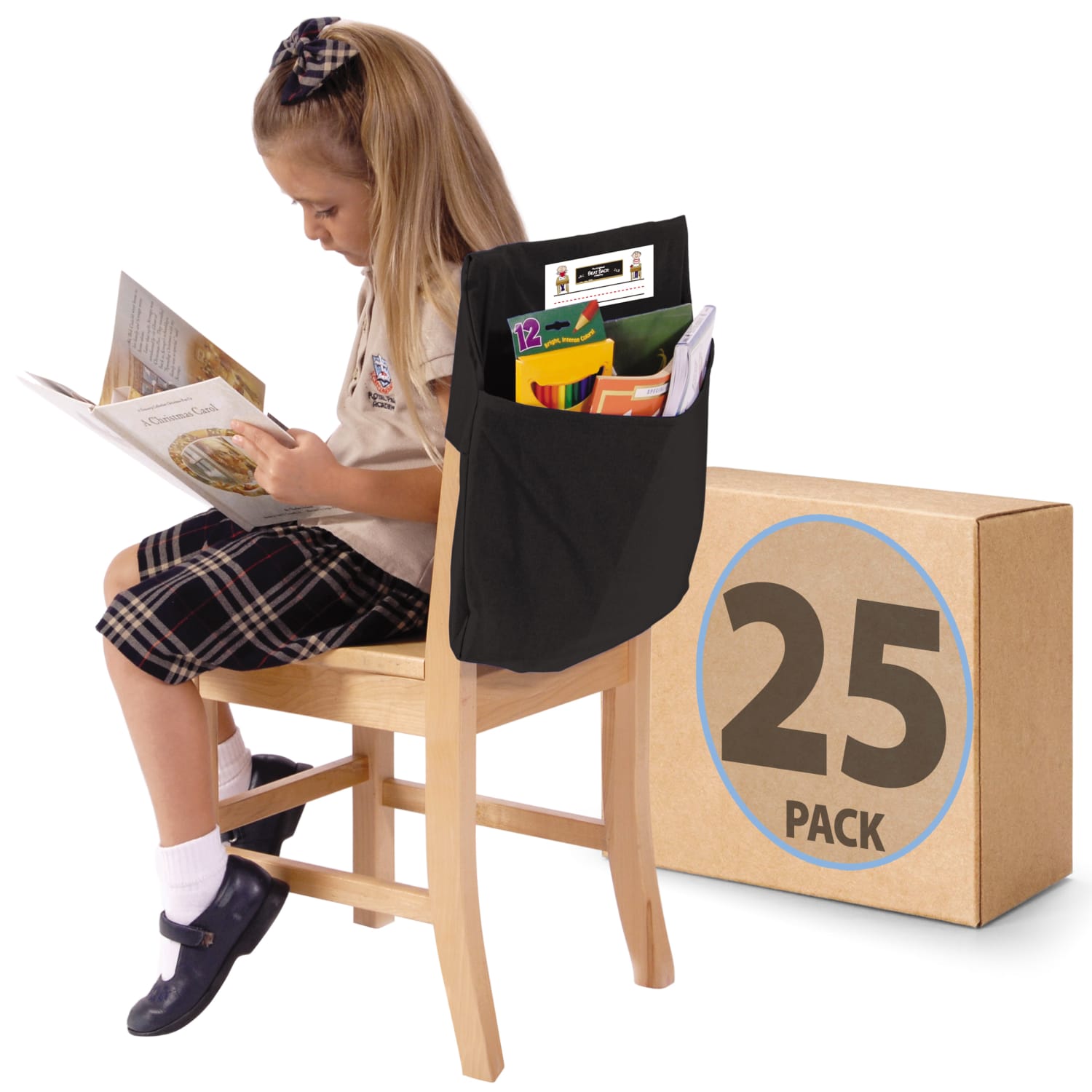 Victor Seat Sack Chair Cover Classroom Pack 12in x 12in Black Pack Of 25 Covers PopularChairscom Victor Seat Sack Chair Cover Classroom Pack 12in x 12in Black Pack Of 25 Covers PopularChairscom