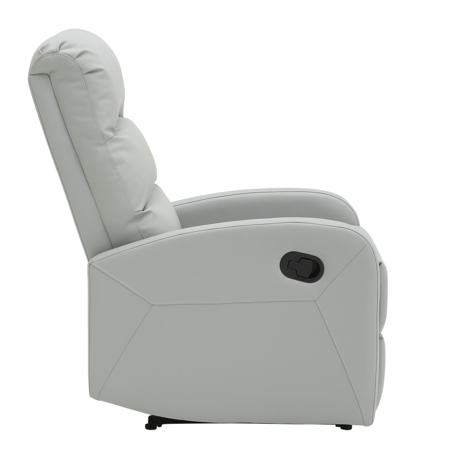 LumiSource Dormi Recliner, Light Gray - Image 3