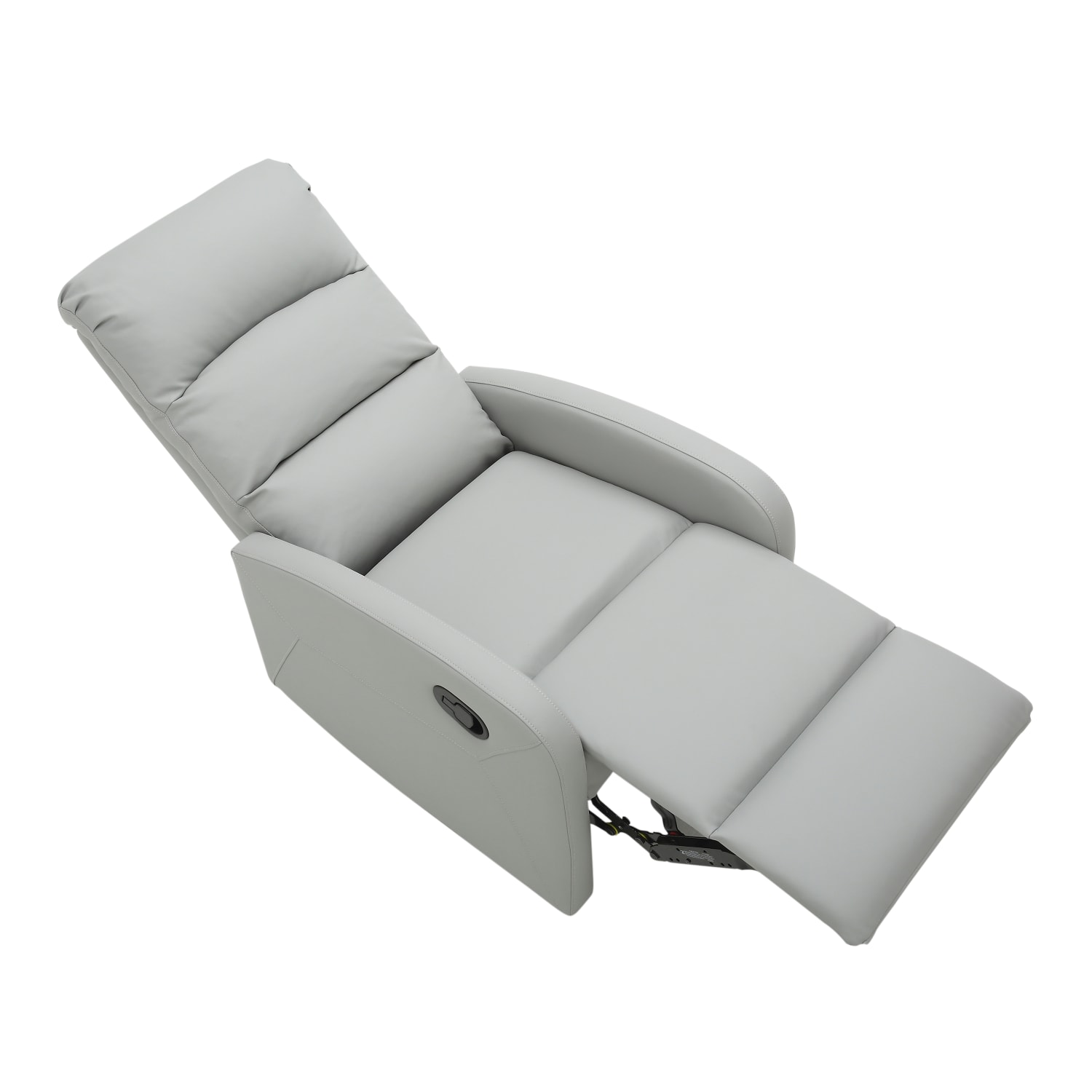 LumiSource Dormi Recliner Light Gray PopularChairscom