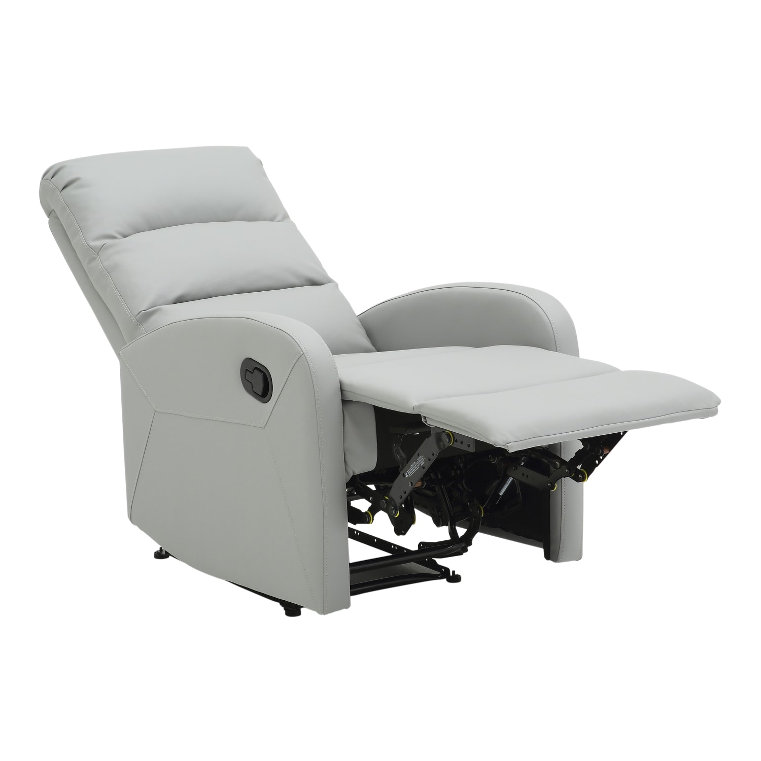 LumiSource Dormi Recliner Light Gray PopularChairscom