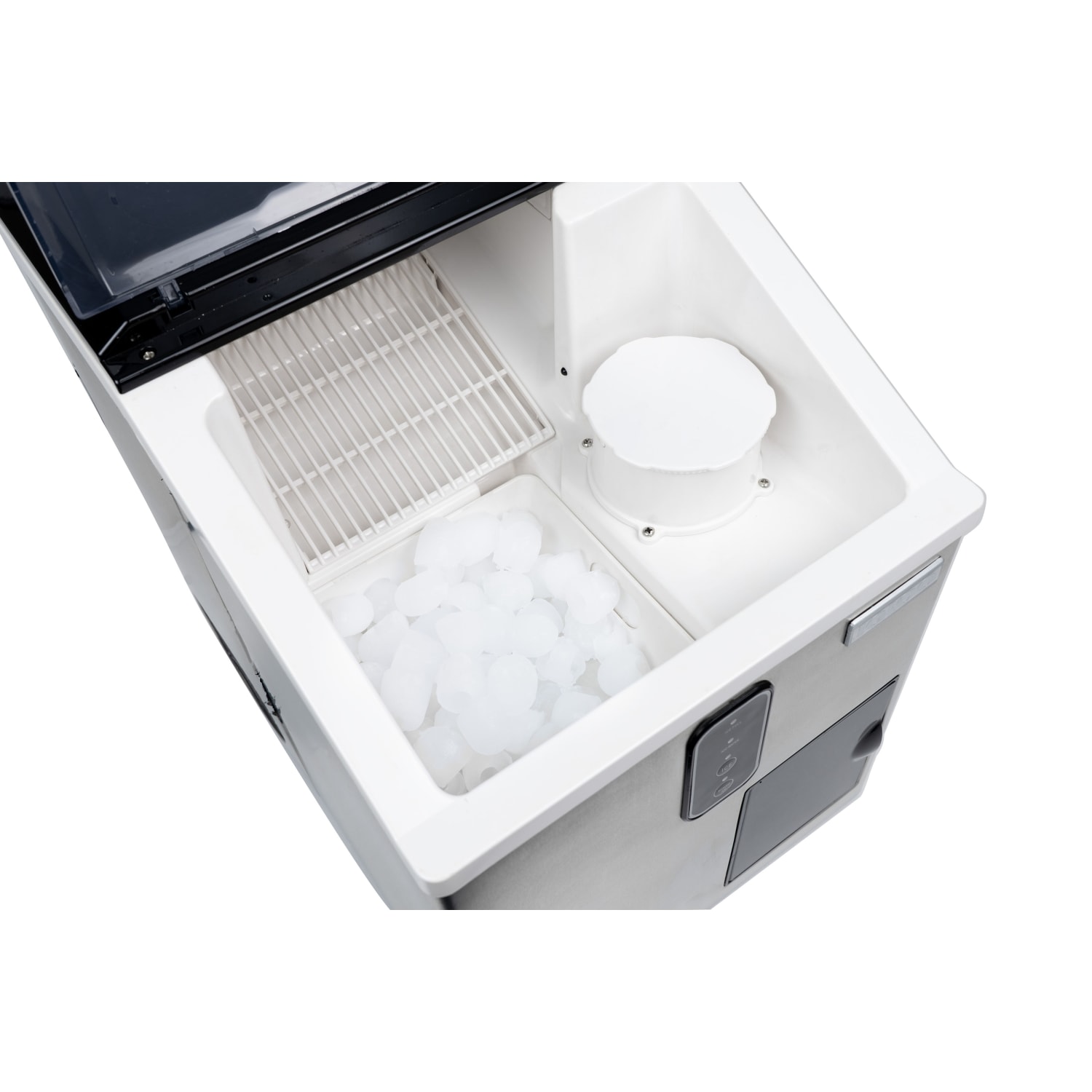 Igloo 44 Lb Ice Maker And Dispensing Ice Shaver, Silver - Image 6