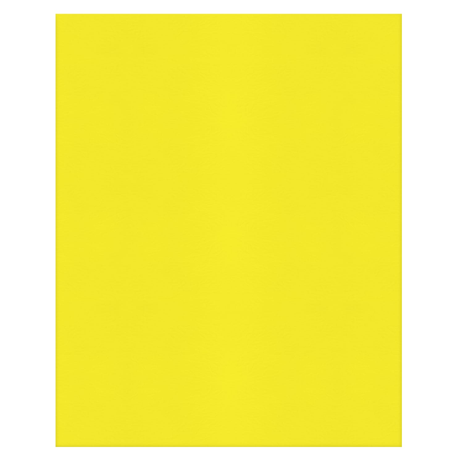 Office Depot Brand 2-Pocket Paper Folders, Yellow, Pack Of 25