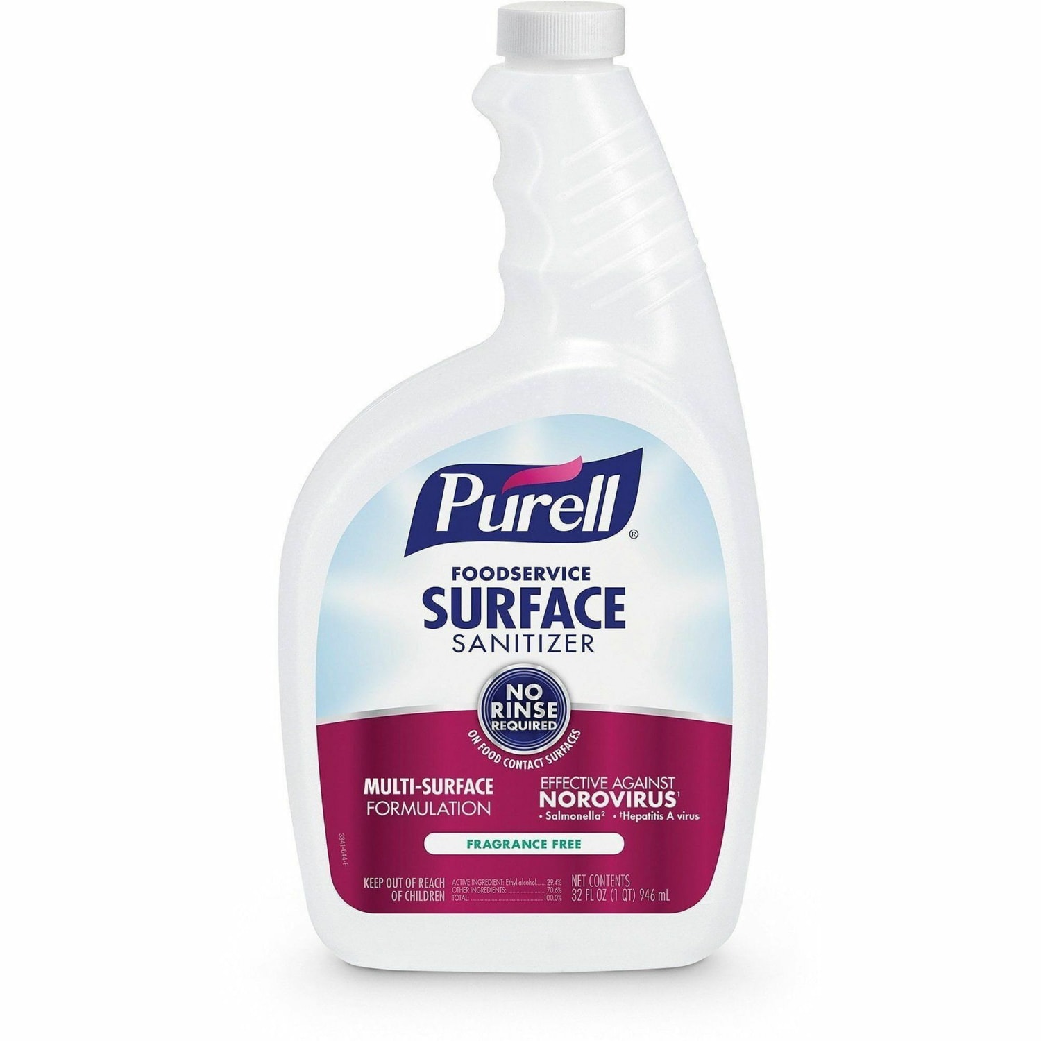 Purell Foodservice Surface Sanitizer Spray, Unscented, 32 Oz Bottle, Case Of 6 - Image 6