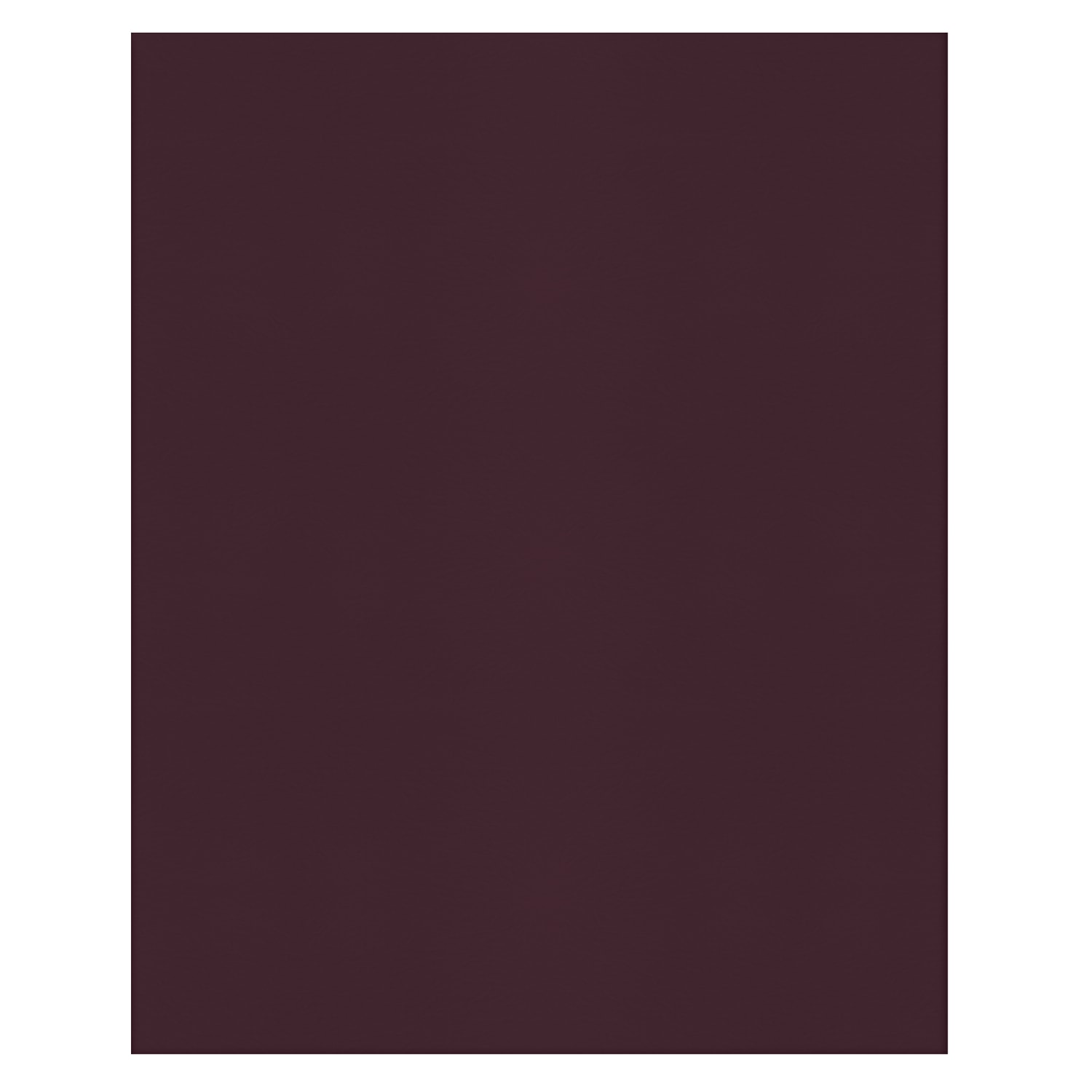 Office Depot Brand 2-Pocket Paper Folders, Burgundy, Pack Of 25