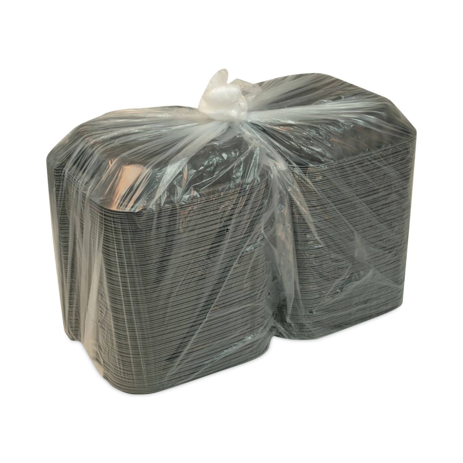 Pactiv Evergreen EarthChoice SmartLock Microwavable MFPP Hinged Lid Containers, 3-1/8inH x 8-5/16inW x 8-3/8inD, Black, Carton Of 200 Containers - Image 5