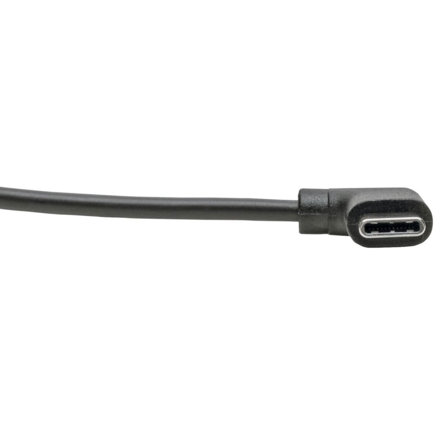 Tripp Lite USB 2.0 Hi-Speed Cable A to USB Type C USB C M/M Right-Angle 3ft 3ft - 1x Type A Male USB - U038003CRA - Image 5