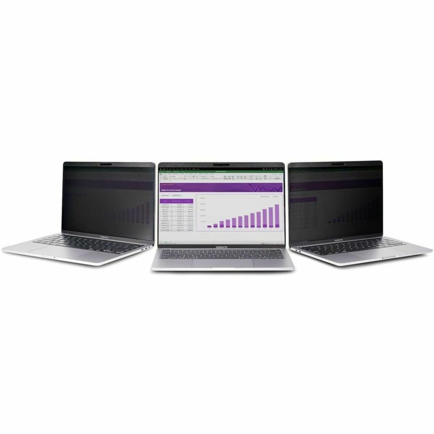 StarTech.com 15in Laptop Privacy Screen - Magnetic - Anti Blue Light - 30+/- Degree Viewing Angle - MacBook Privacy Filter (PRIVSCNMAC15) - Image 3