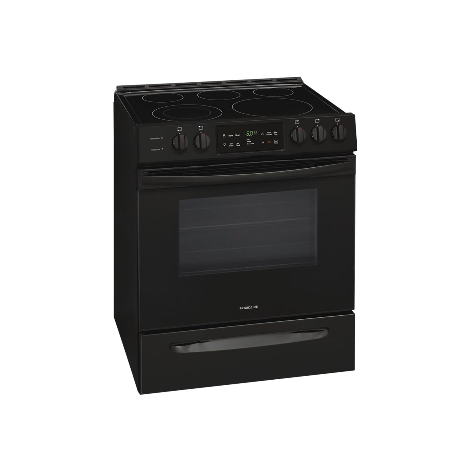 Frigidaire FFEH3054UB - Range - freestanding - niche - width: 30 in - depth: 24 in - height: 36 in - with self-cleaning - black - Image 4