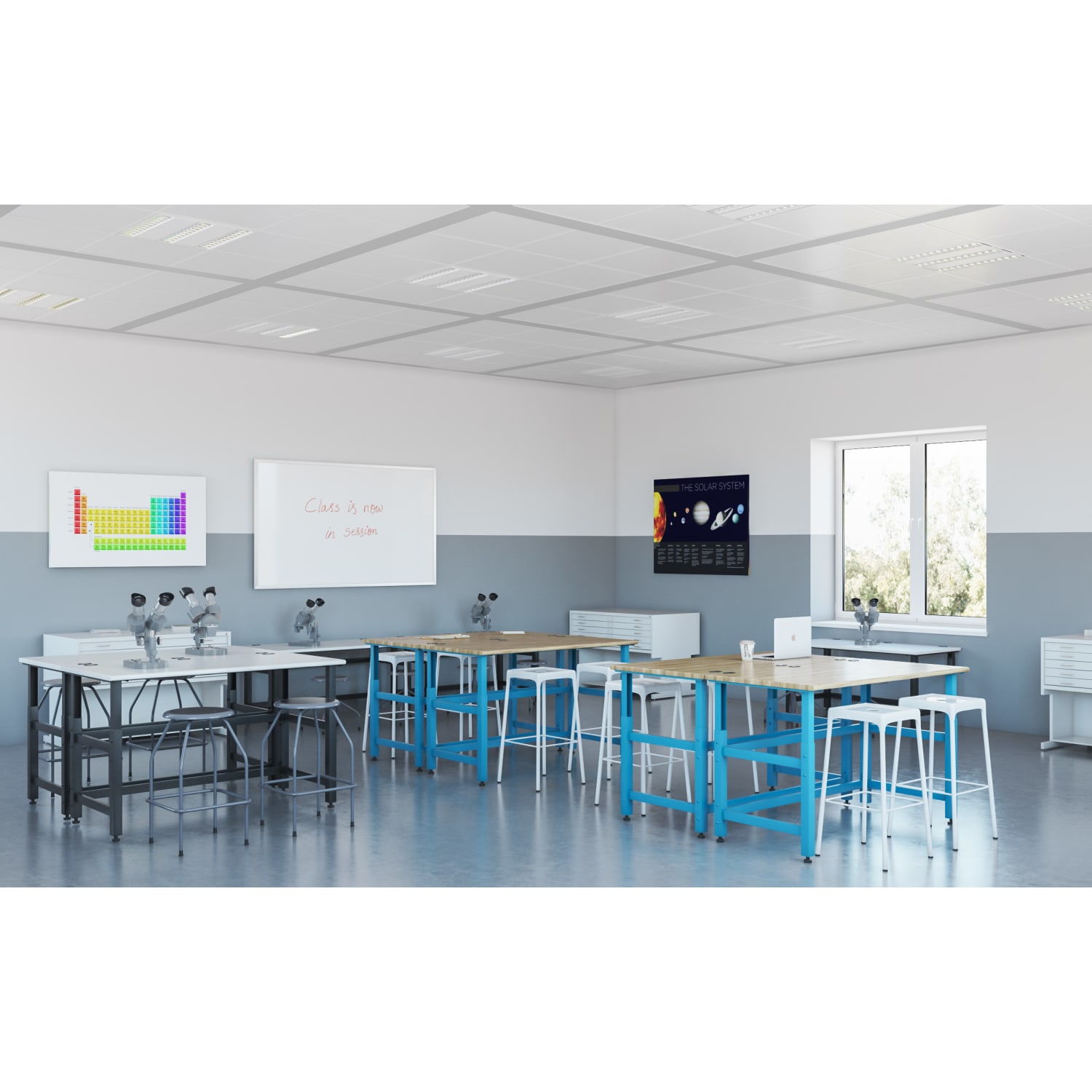 Safco® Steel Counter Stool Black PopularChairscom
