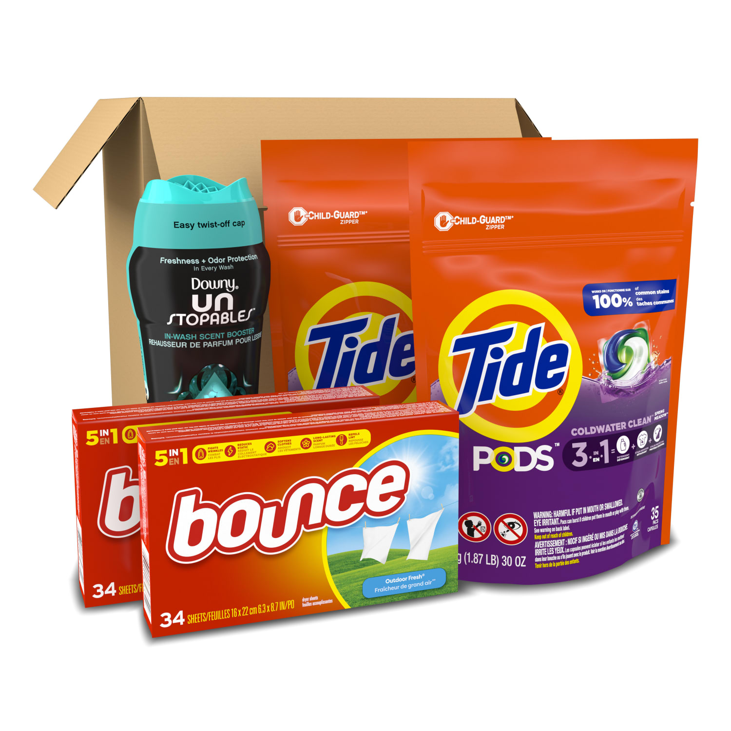 Tide Better Together Laundry Care Bundle