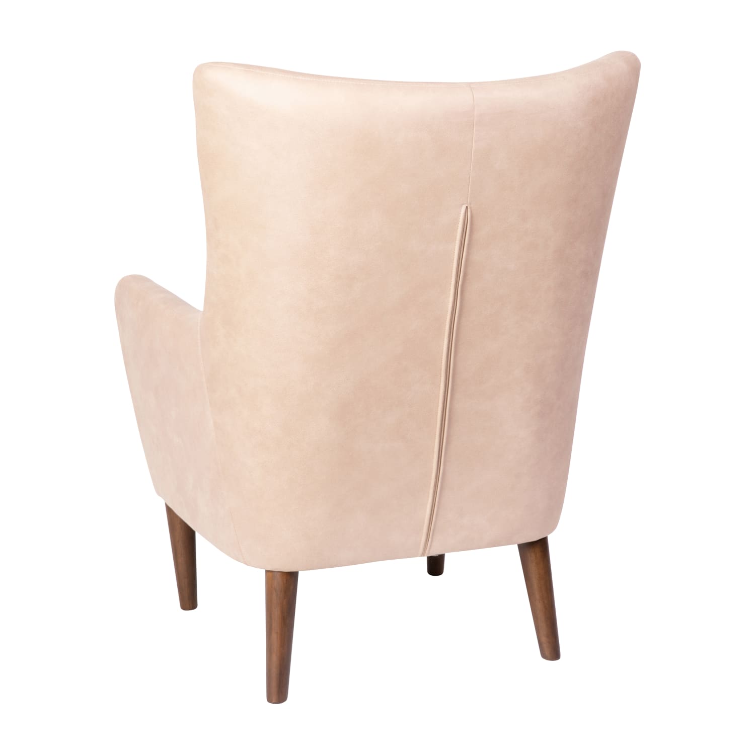 Flash Furniture Connor Traditional Wingback Accent Chair Commercial Grade Faux Leather Upholstery and Wooden Frame and Legs Light Brown PopularChairscom Flash Furniture Connor Traditional Wingback Accent Chair Commercial Grade Faux Leather Upholstery and Wooden Frame and Legs Light Brown PopularChairscom