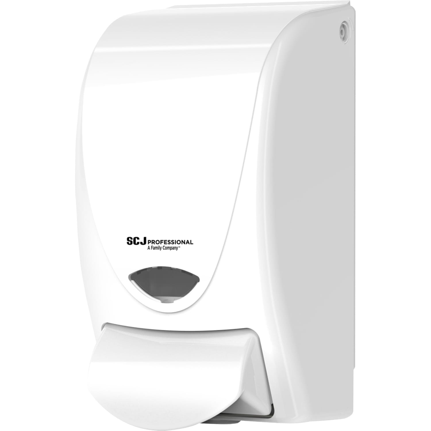 SC Johnson Proline Curve Manual Dispenser - Manual - 1.06 quart Capacity - Durable, Antimicrobial, Anti-bacterial - White - 1 Each - Image 5