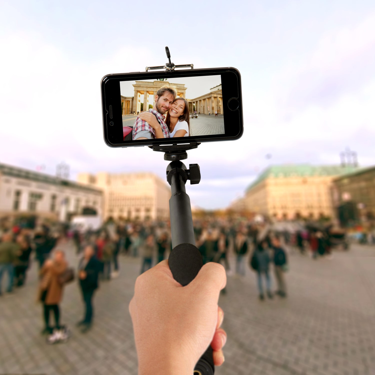 Kodak Bluetooth Selfie Stick With Shutter Button, Black, 99596807M - Image 3