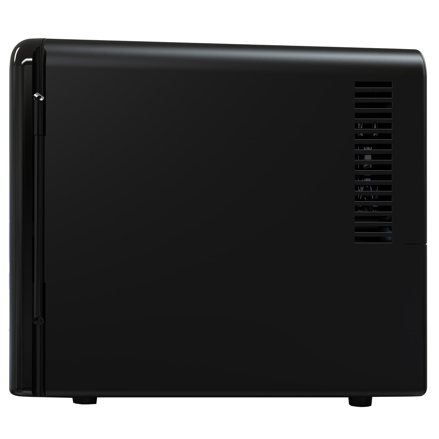 Frigidaire 9-Can Mini Fridge Cooler with Crocodile Door, Black, EFMIS181-BLKCROC - Image 4