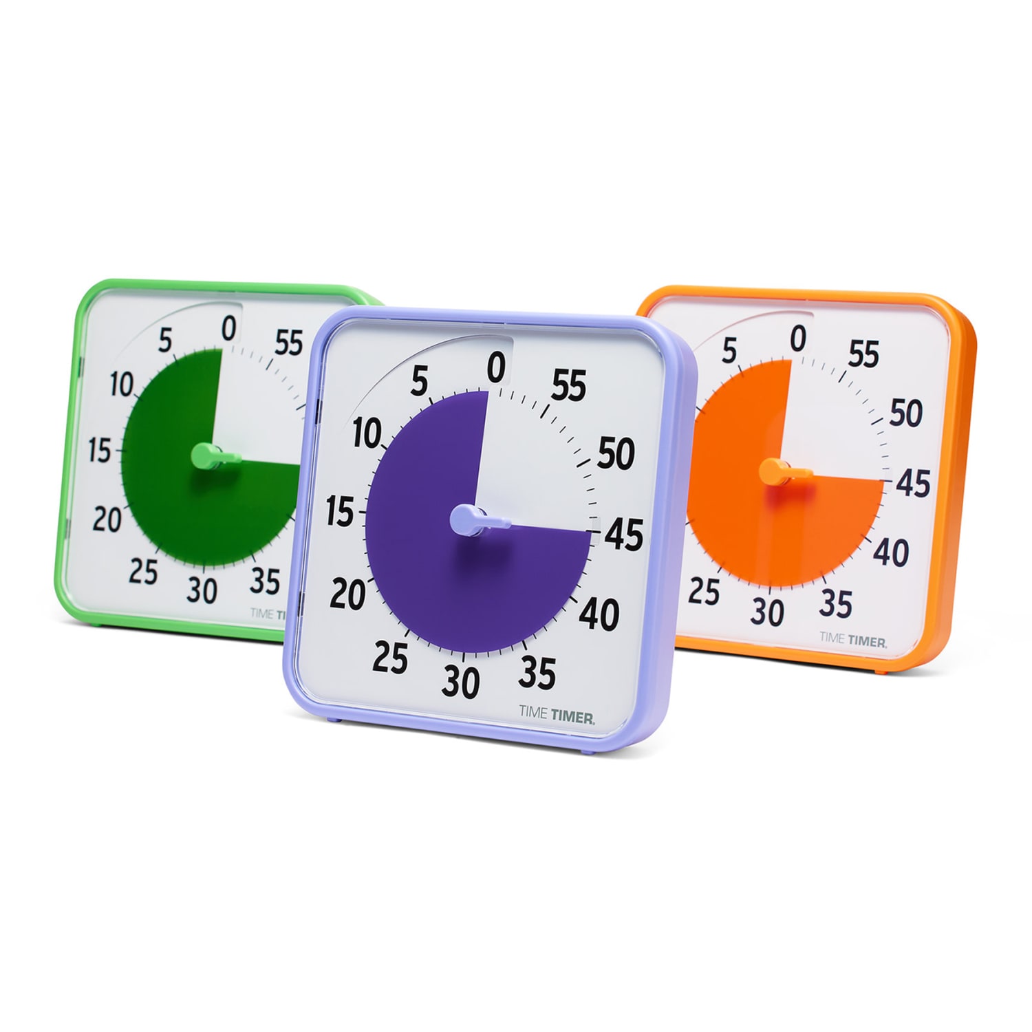 Time Timer Original Timer Sets, Secondary Colors, Pack Of 3 Sets - Image 3