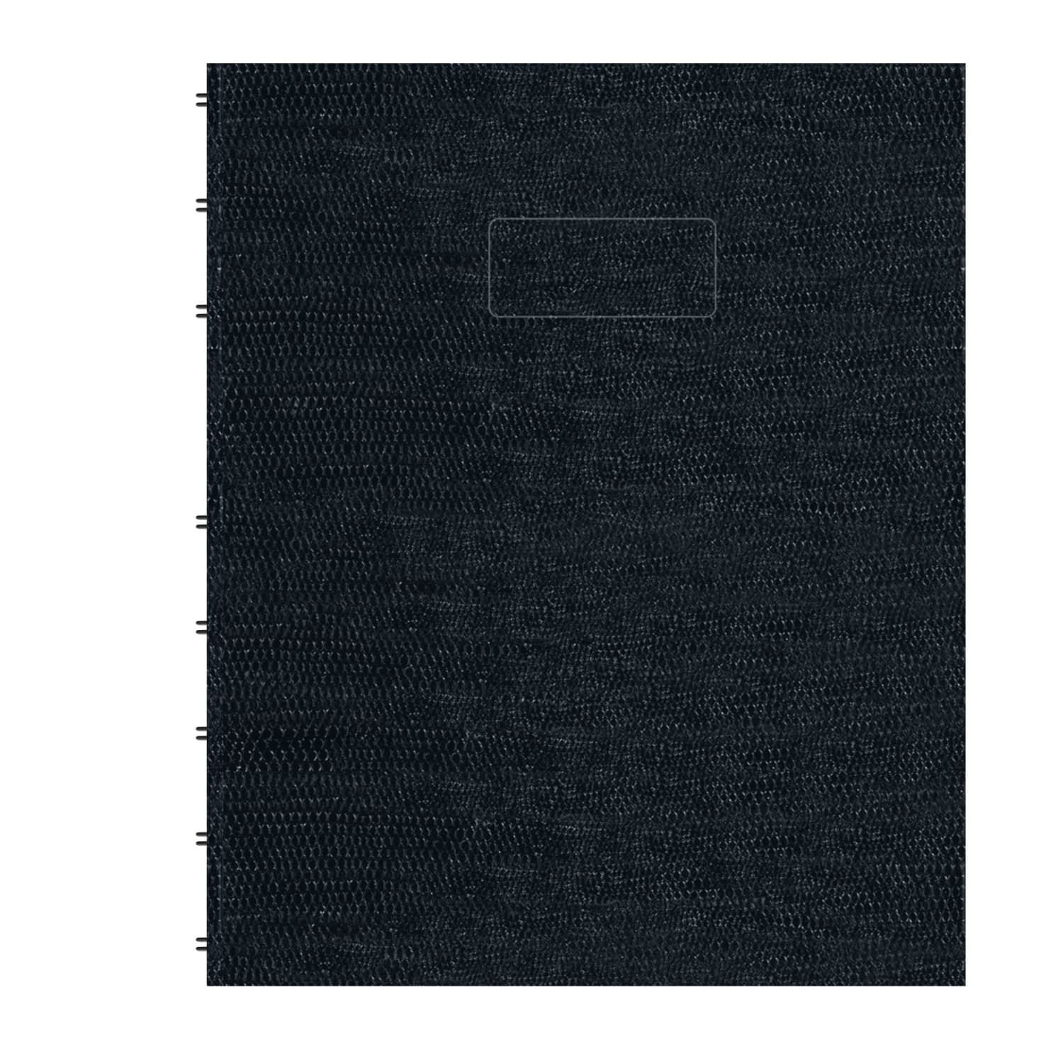 Blueline MiracleBind 50% Recycled Notebook, 9 1/4in x 7 1/4in, 75 Sheets, Black - Image 4