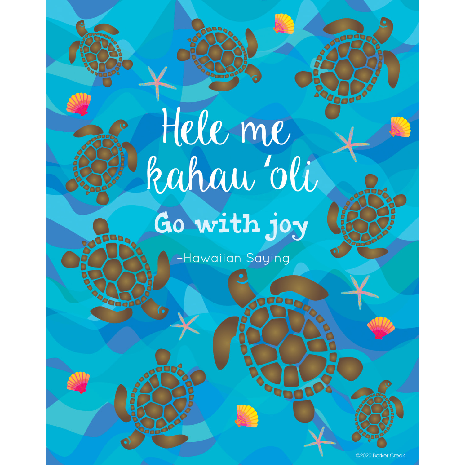 Barker Creek Art Prints, 8in x 10in, Take Care Of Each Other Kai Ola Collection, Pre-K To College, Set Of 4 Prints - Image 4