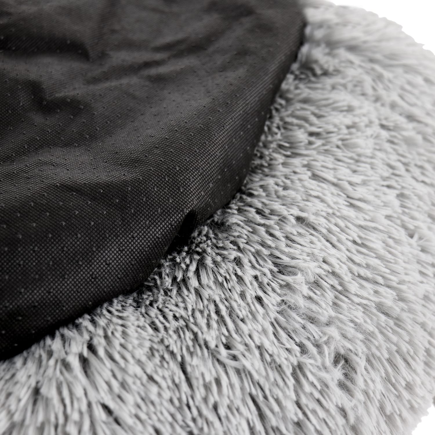 Gibson Home Bow Wow Buddy Pet Bed, 30in x 30in, Shaggy Gray - Image 4