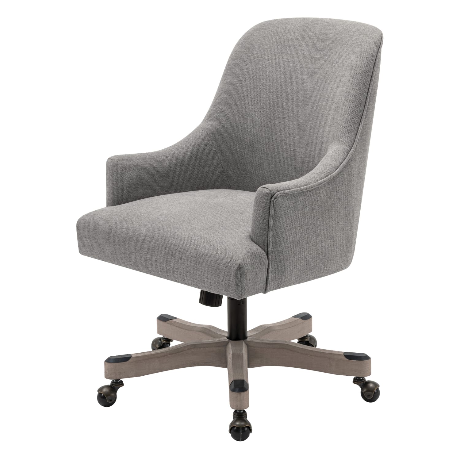 Office Star Bradwell Fabric High Back Office Chair Fog PopularChairscom