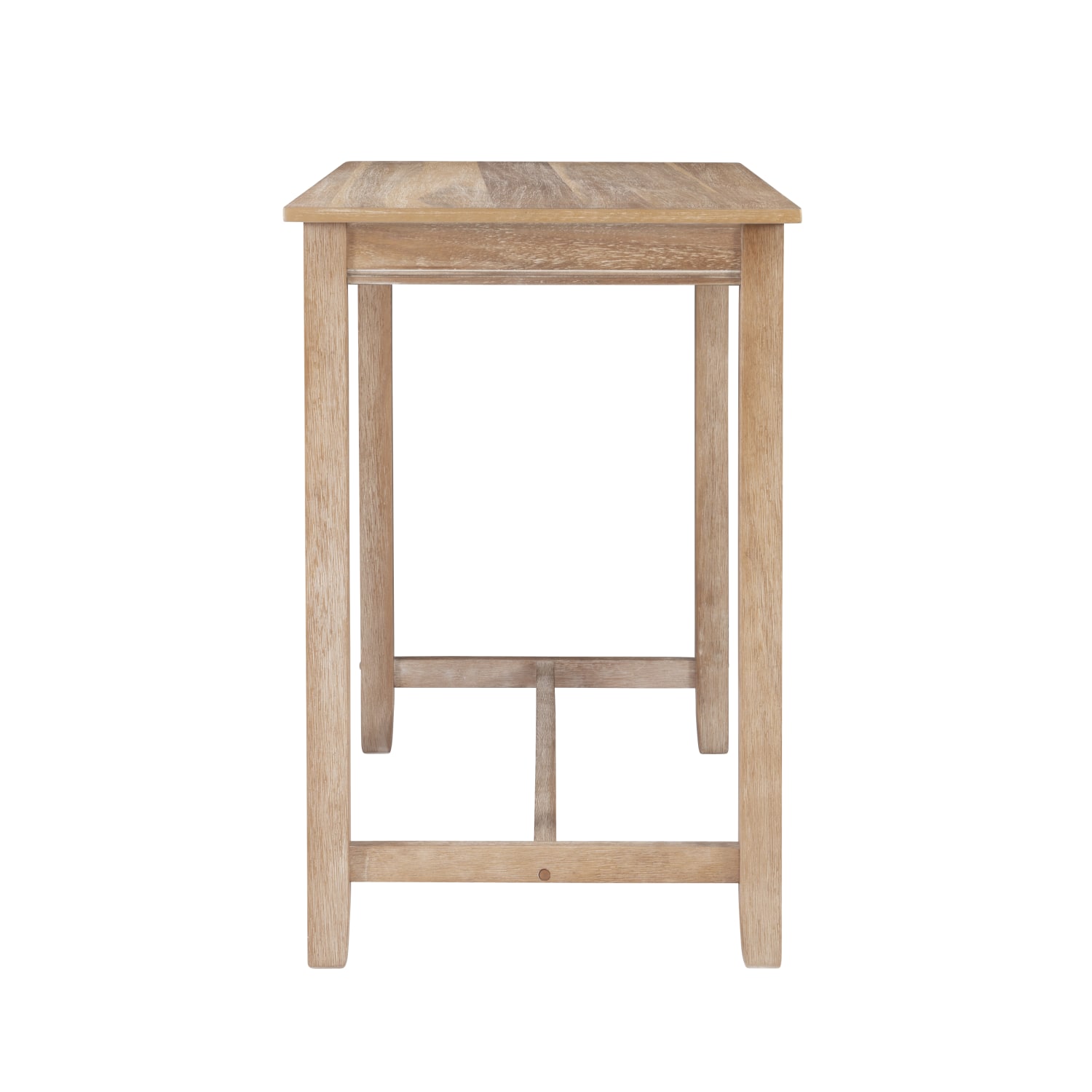 Linon Walker Counter Pub Table, 36inH x 47-1/4inW x 23-3/4inD, Acacia - Image 6