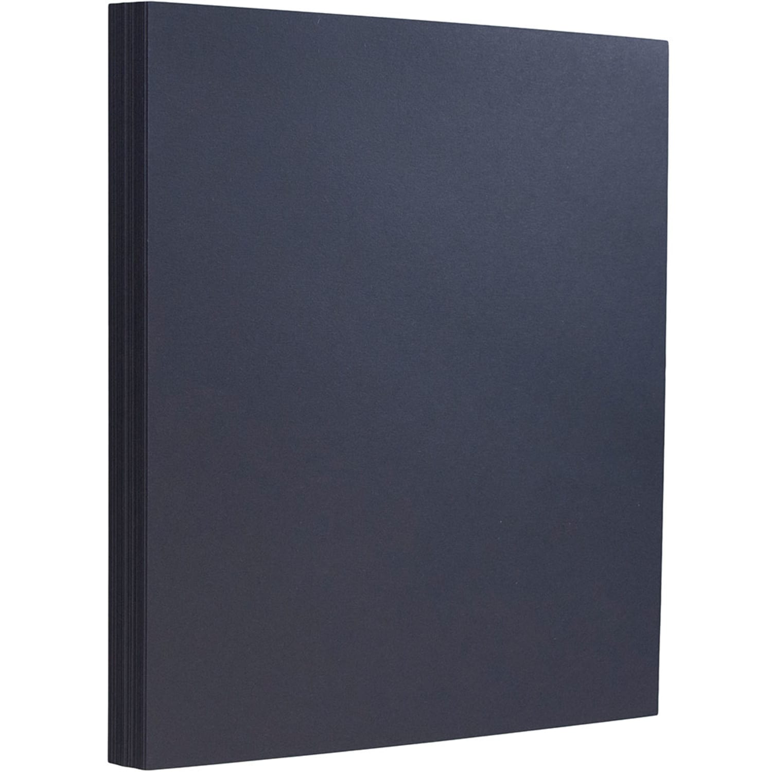 JAM Paper Card Stock, Navy Blue, Letter (8.5in x 11in), 130 Lb, Pack Of 25 - Image 3