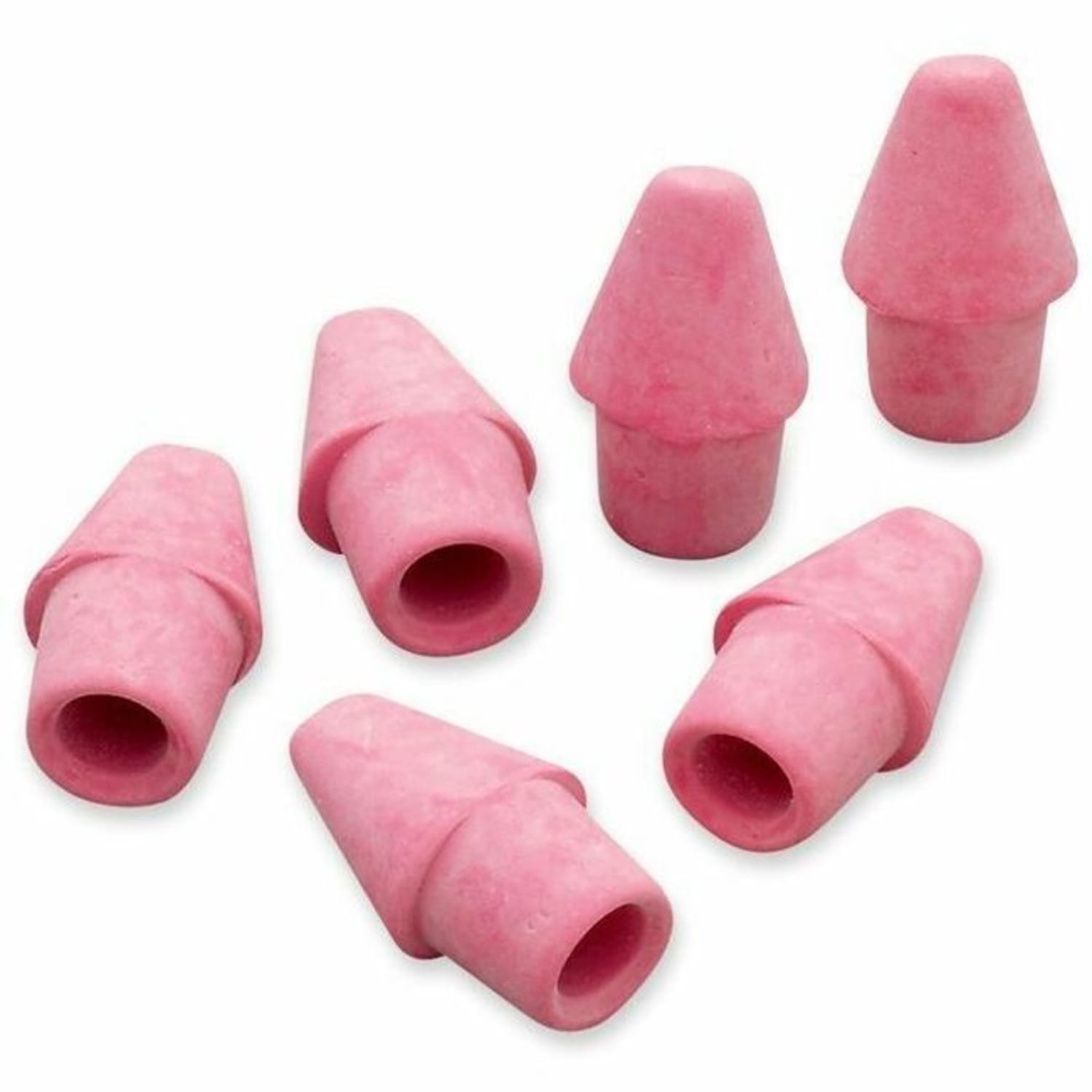 Paper Mate Pencil Cap Erasers, Pink, Pack Of 144 - Image 5