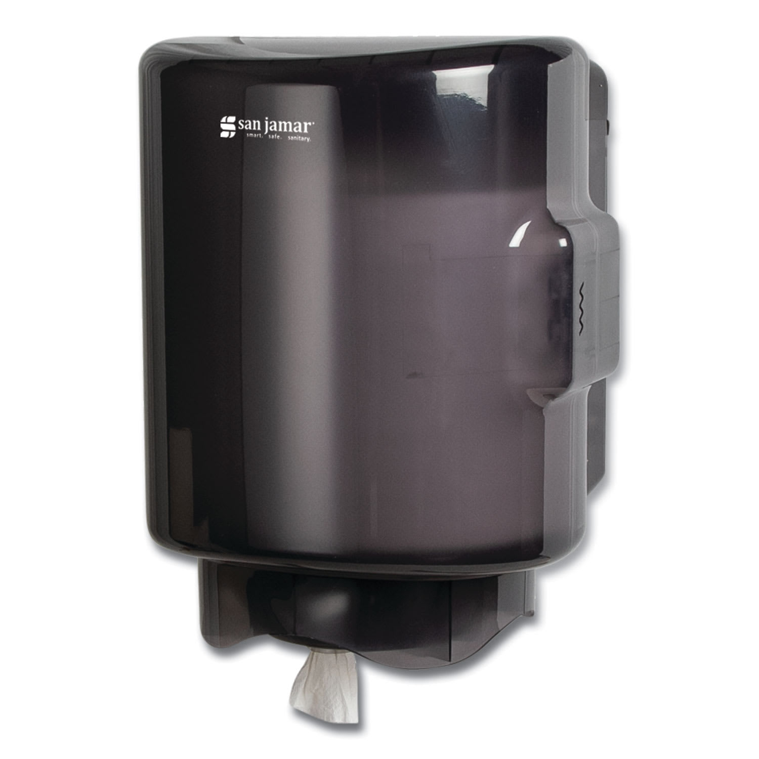 San Jamar Adjustable Center Pull Towel Dispenser, 10.75 x 10.25 x 13.25, Black Pearl - Image 3