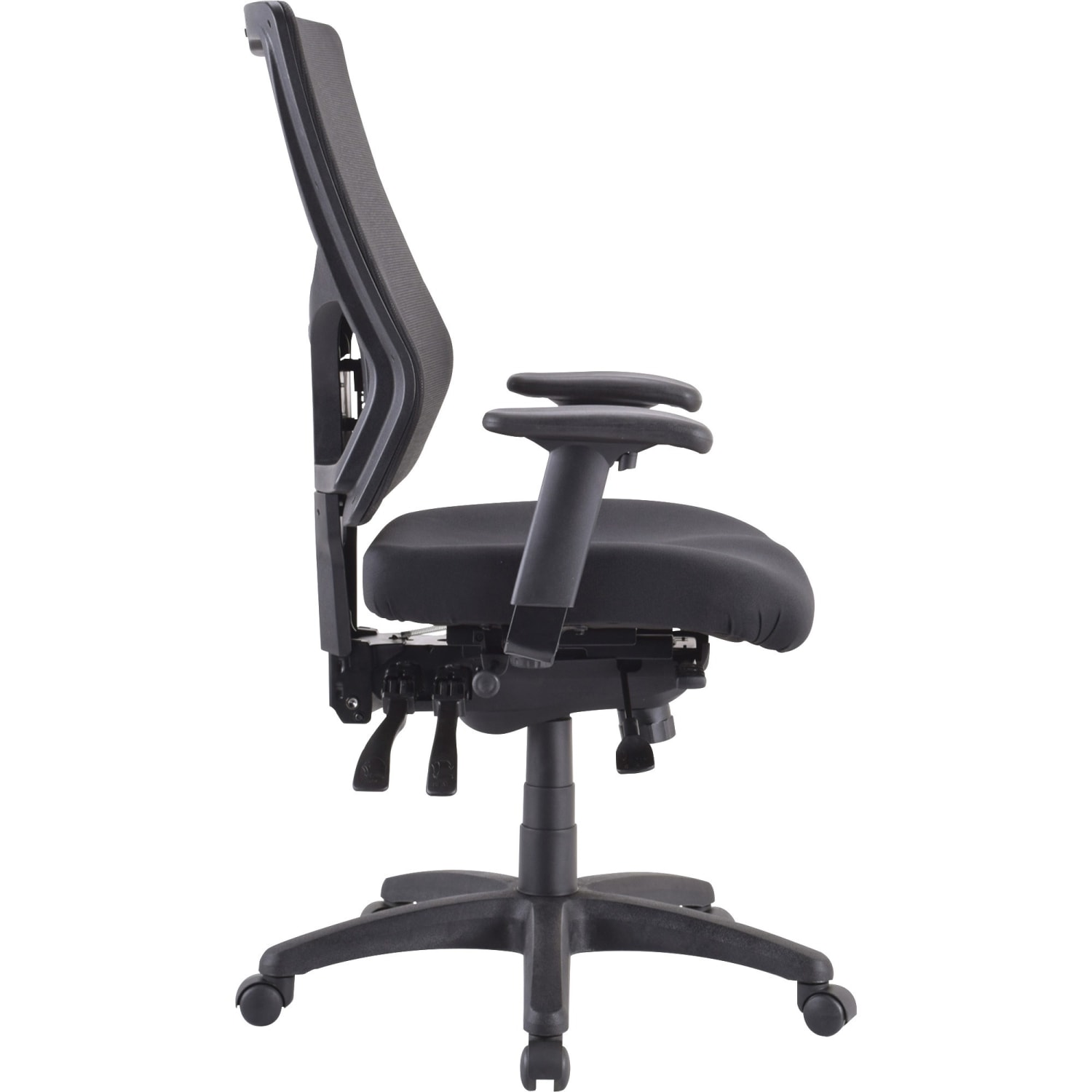 Lorell Conjure Executive High-Back Ergonomic Mesh Chair, Black - Image 5