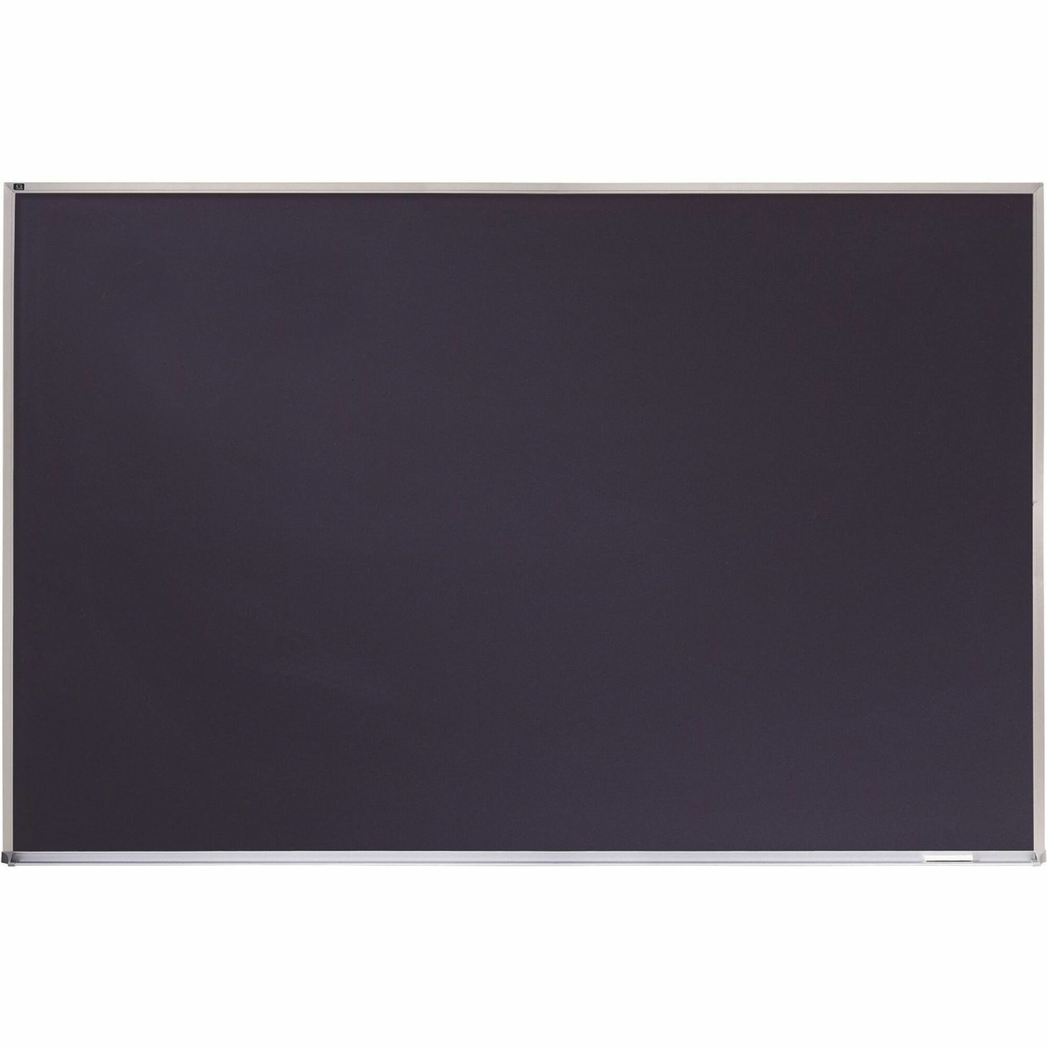 Quartet Education Magnetic Porcelain Chalkboard, 72in x 48in, Black Aluminum Frame - Image 3