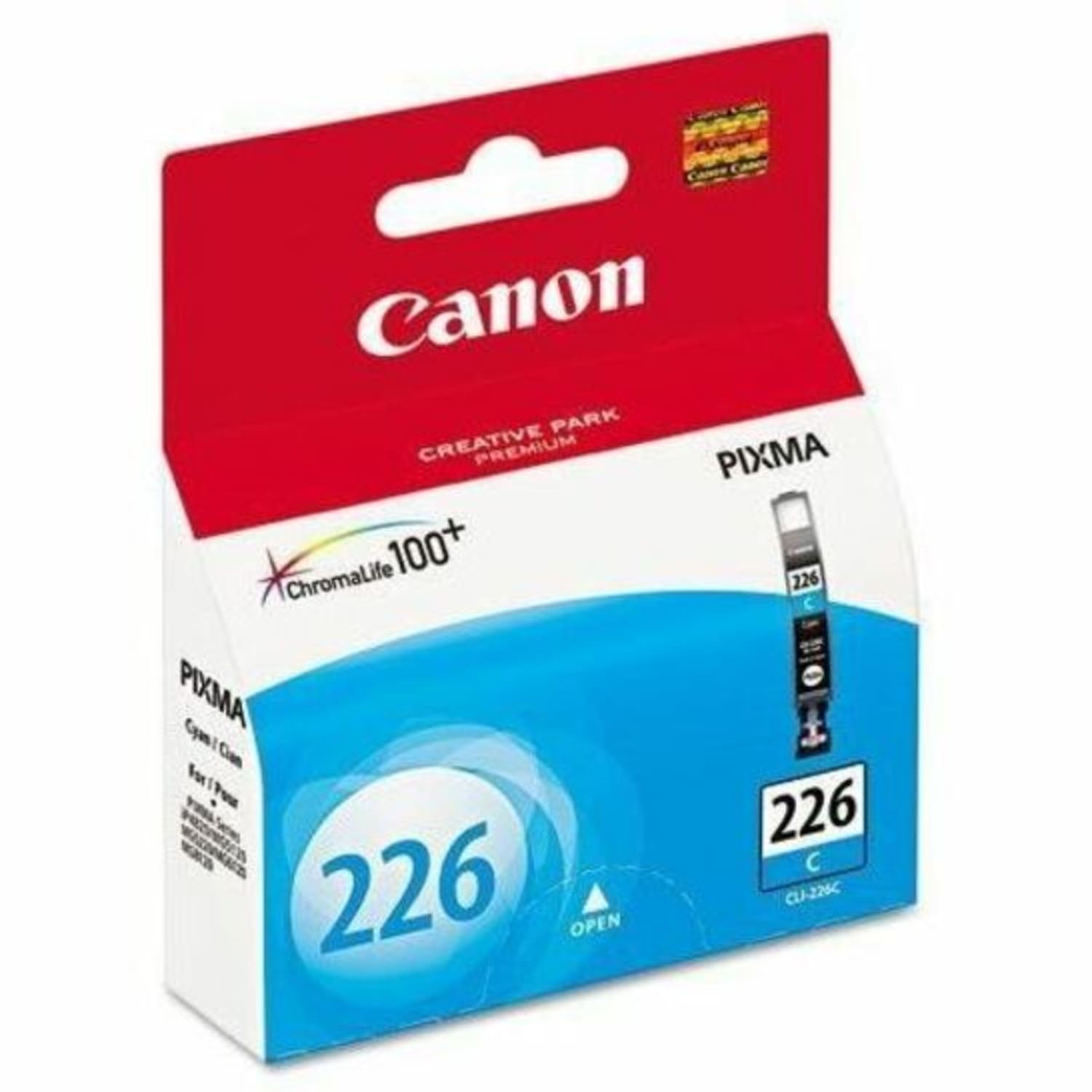 Canon CLI-226 ChromaLife 100+ Cyan Ink Tank, 4547B001 - Image 4