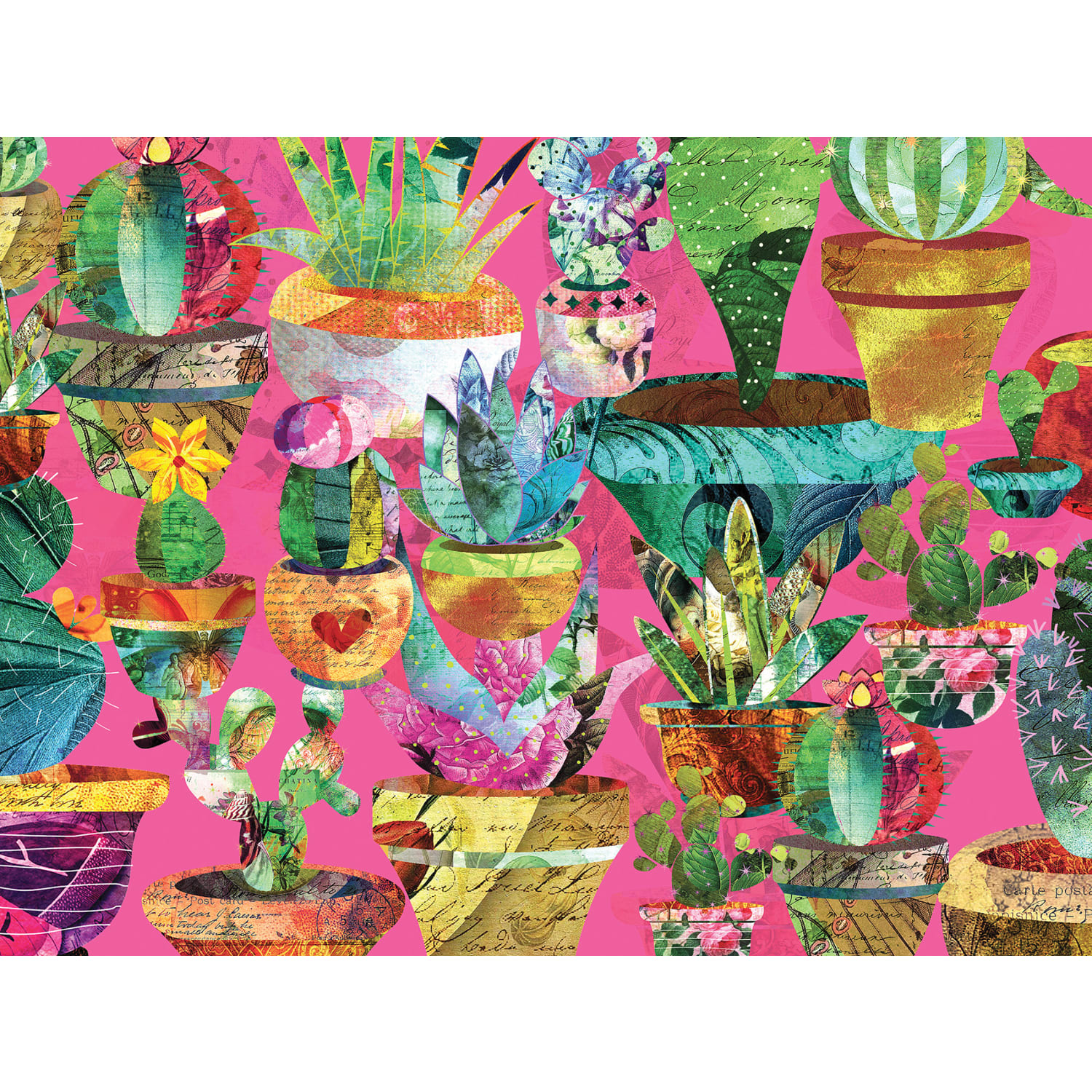 Willow Creek Press 500-Piece Puzzle, Potted Plants - Image 3