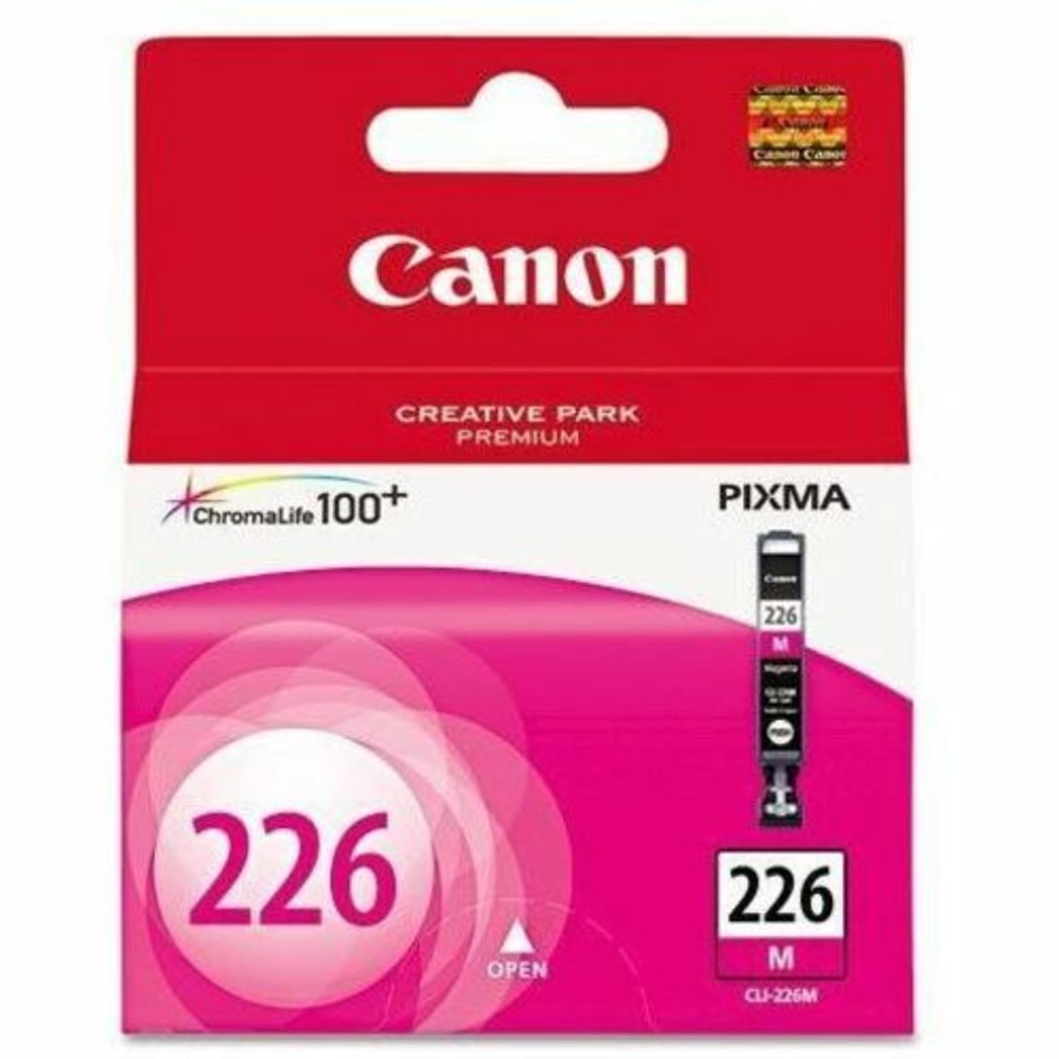 Canon CLI-226 ChromaLife 100+ Magenta Ink Tank, 4548B001 - Image 3