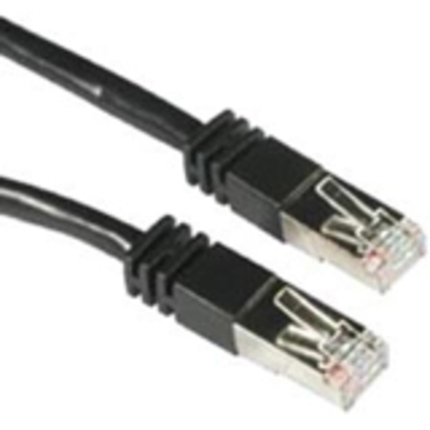 C2G 150ft Cat5e Snagless Shielded (STP) Ethernet Network Patch Cable - Black - Patch cable - RJ-45 (M) to R - 28717