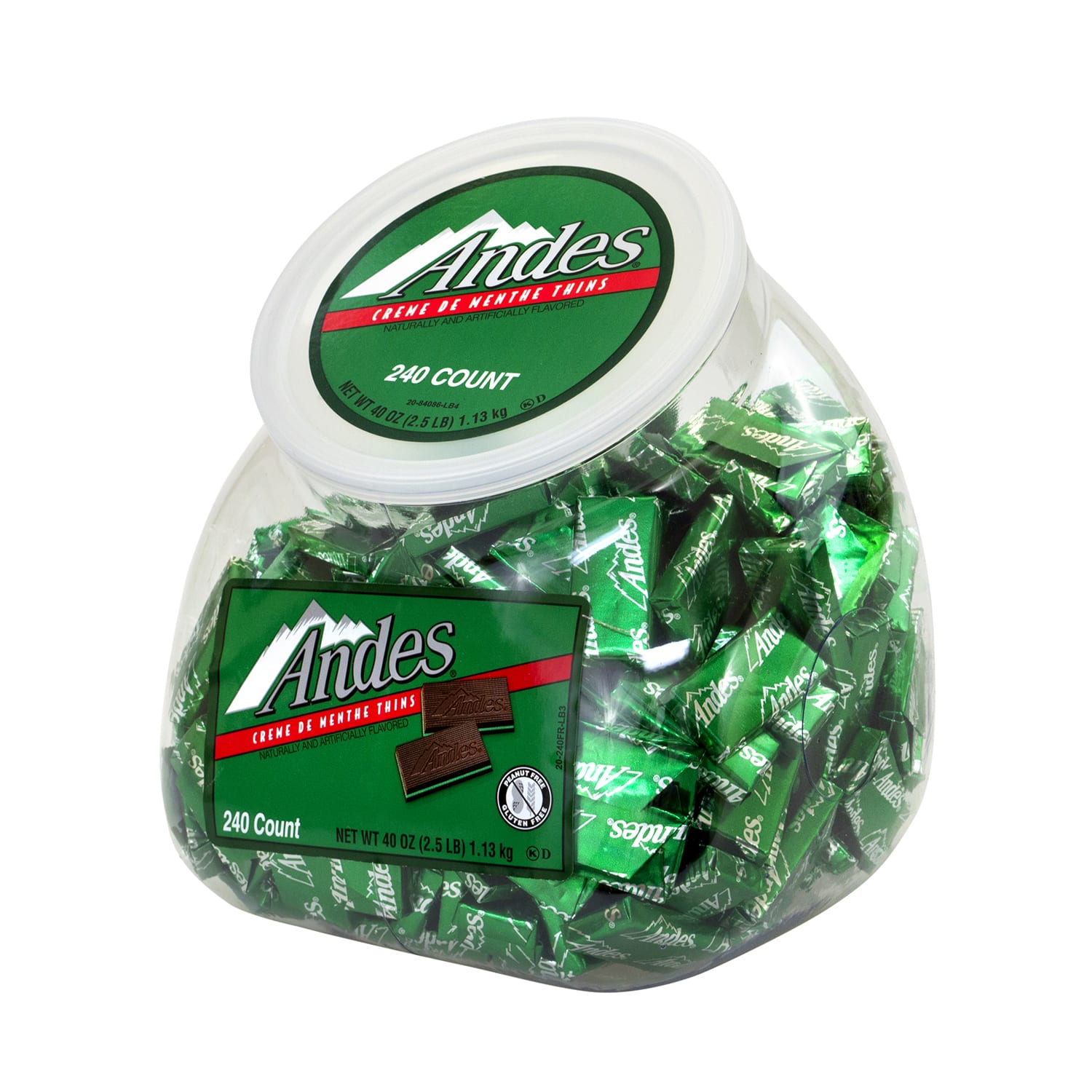 Andes Creme De Menthe Thins, 2.5 Lb, Tub Of 240 Pieces - Image 4