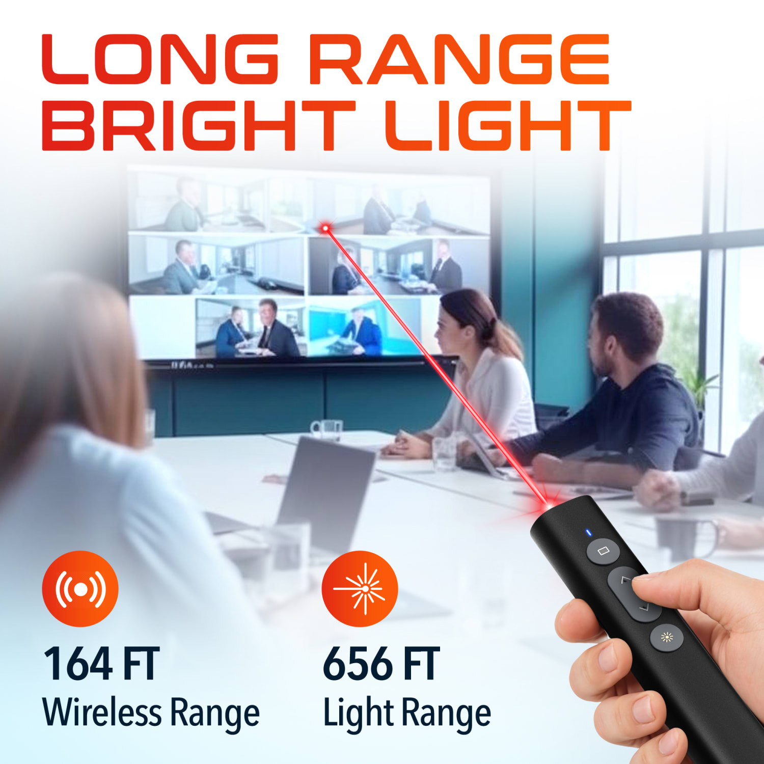 Delton LP21 2.4GHz Wireless Presenter Remote - Image 4