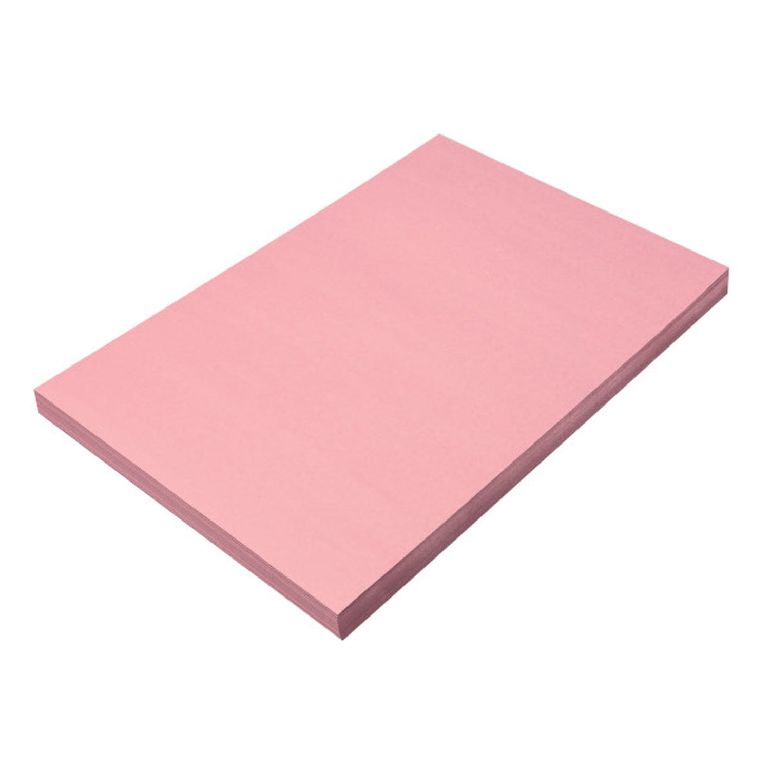 Prang Construction Paper, Medium Weight, 12in x 18in, Pink, 100 Sheets Per Pack, Set Of 5 Packs - Image 3