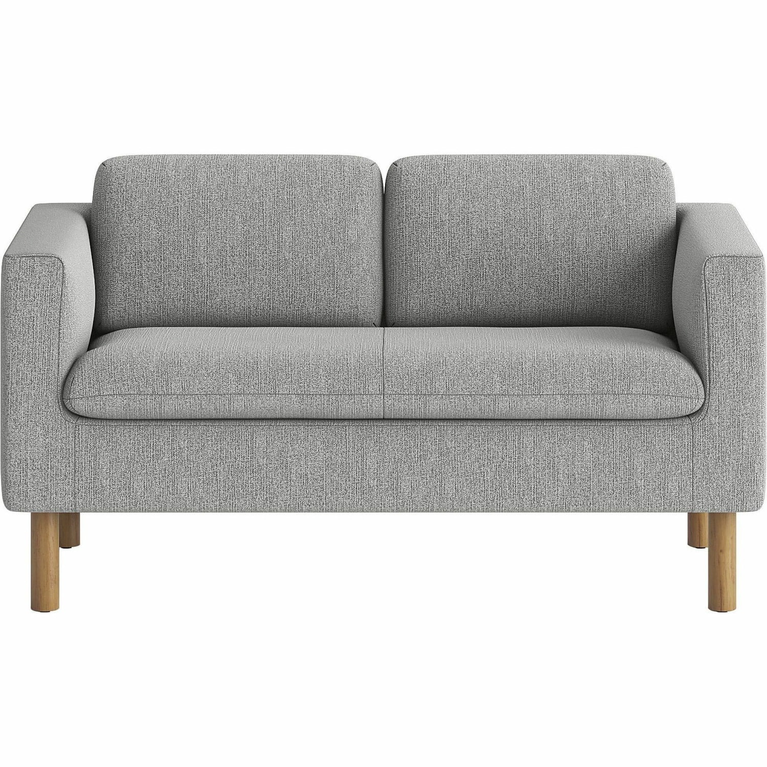 HON Parkwyn Loveseat - Material: Fabric - Finish: Gray - Image 3