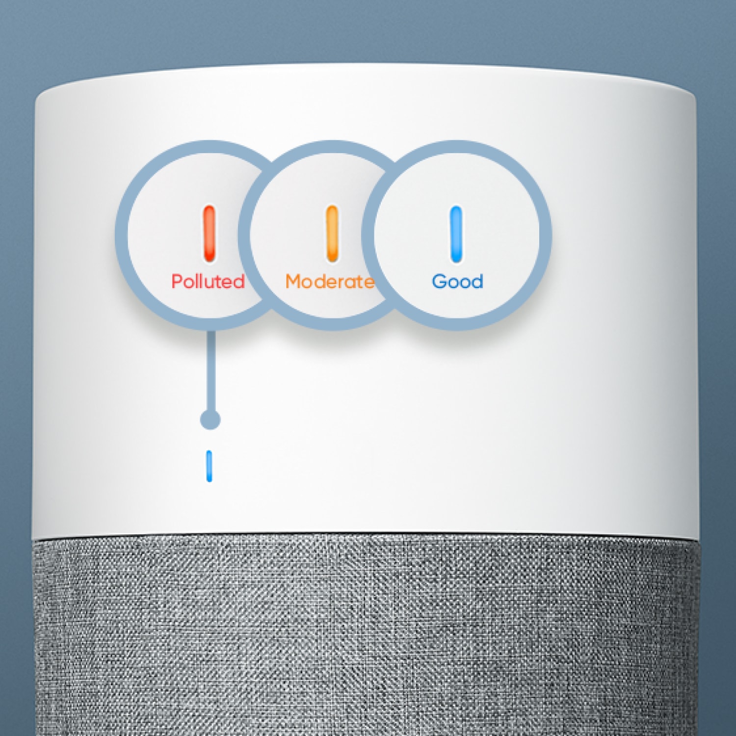Blueair, Inc. Blue Pure 311 Auto HEPASilent Air Purifier, 388 Sq. Ft. Coverage, White/Arctic Trail - Image 5