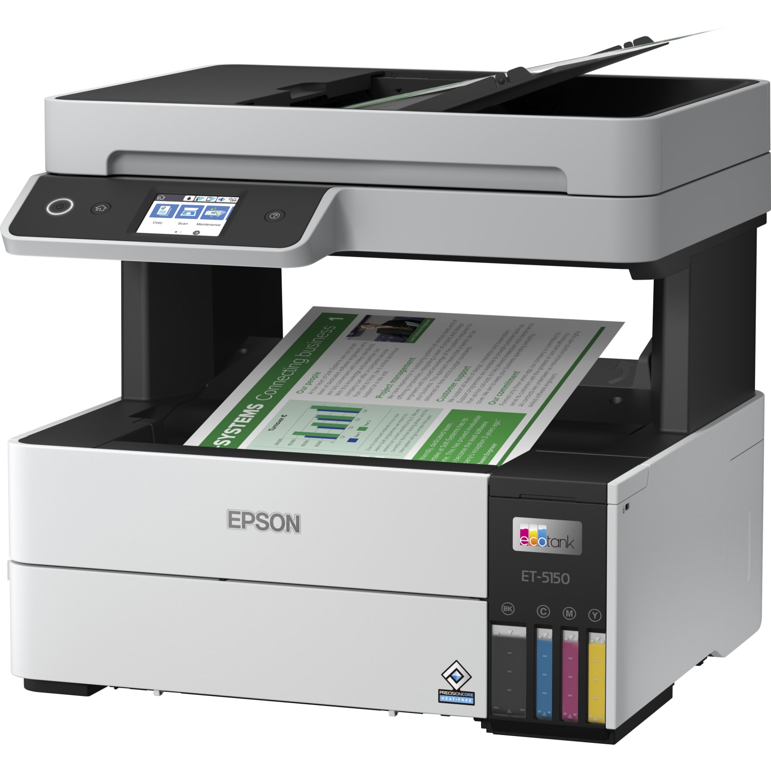 Epson EcoTank Pro ET-5150 Wireless Color Inkjet All-In-One Printer - Image 3