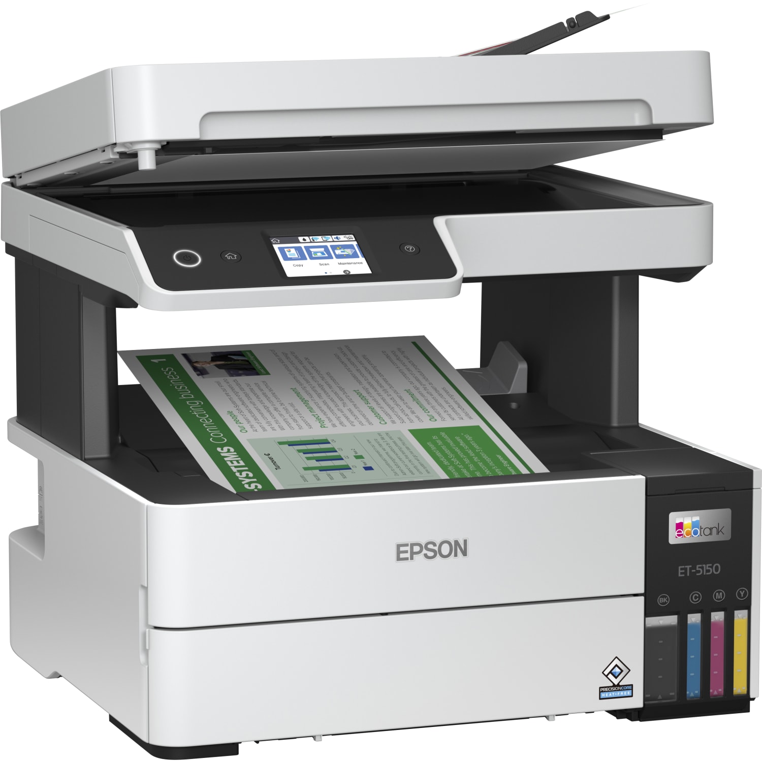 Epson EcoTank Pro ET-5150 Wireless Color Inkjet All-In-One Printer - Image 4