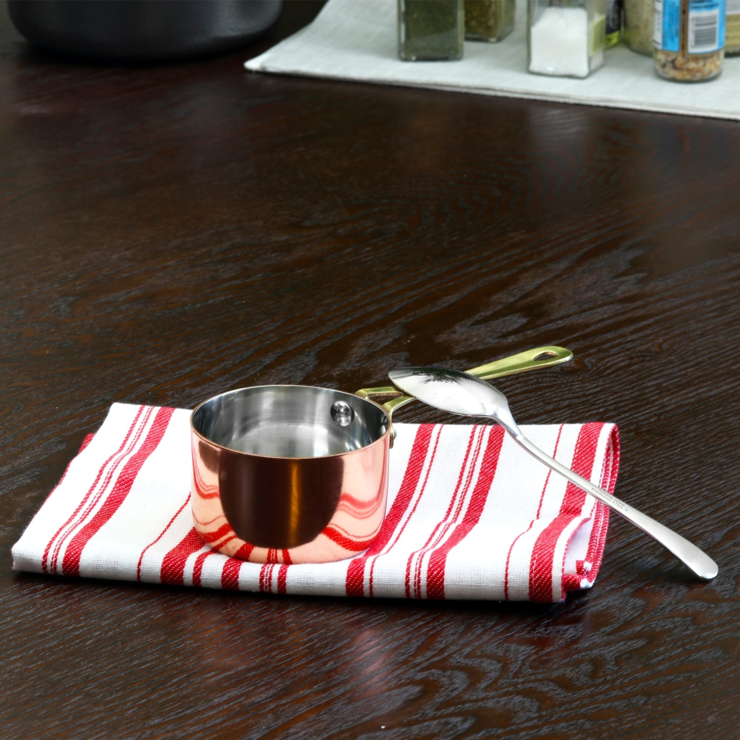 Gibson Rembrandt Stainless Steel Mini Sauce Pan, 3-5/16in, Copper - Image 5