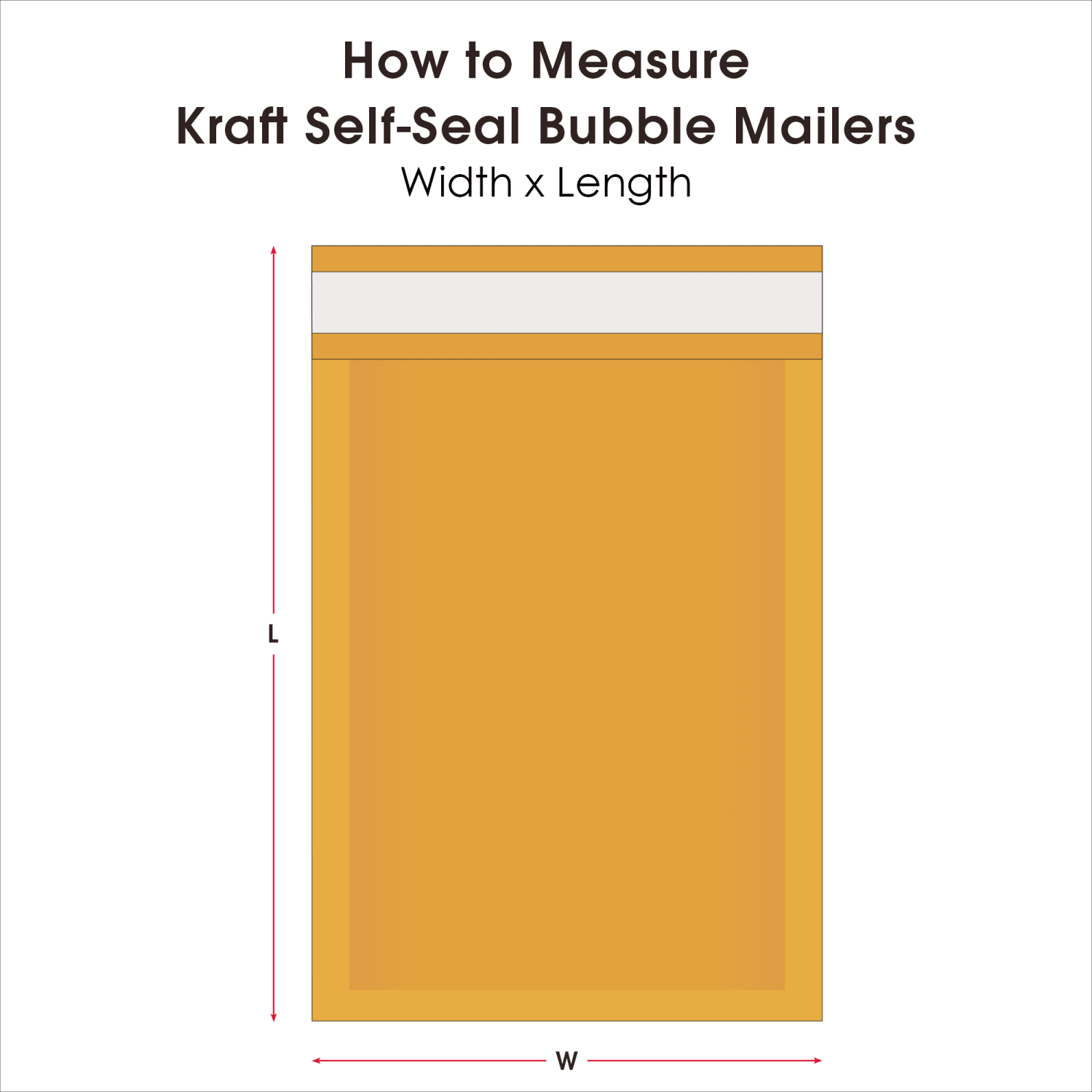 South Coast Paper Kraft Self-Seal Bubble Mailers, #7, 14 1/4in x 20in, Pack Of 50 - Image 3